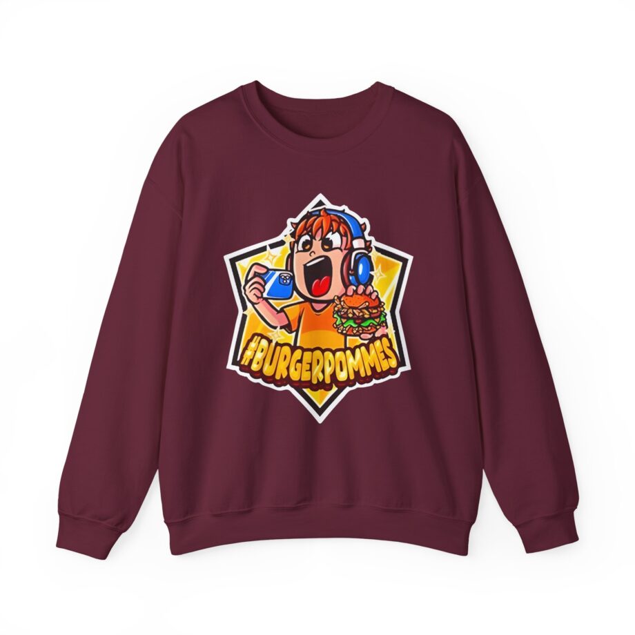 Burger Pommes Unisex Heavy Blend™ Crewneck Sweatshirt