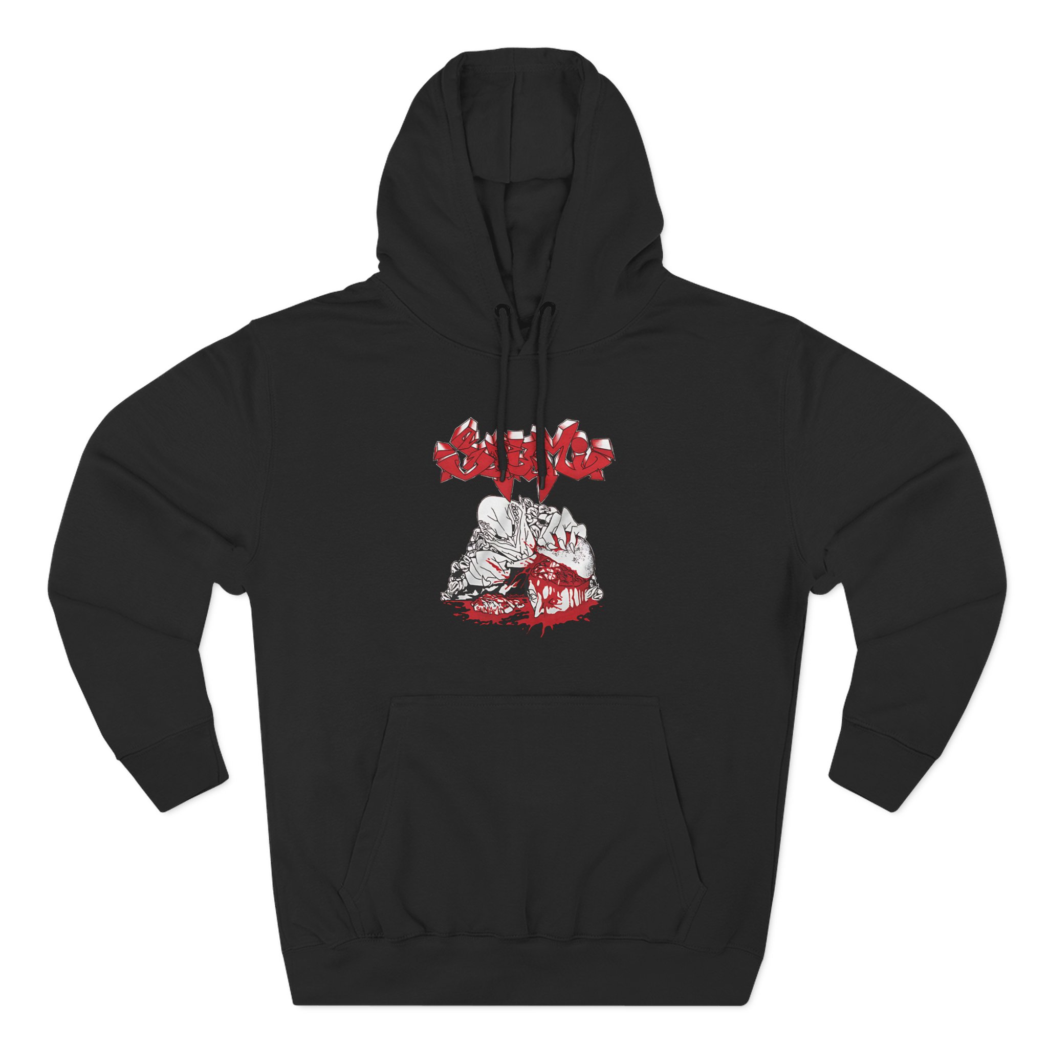 Sunami Head Split Three-Panel Fleece Hoodie