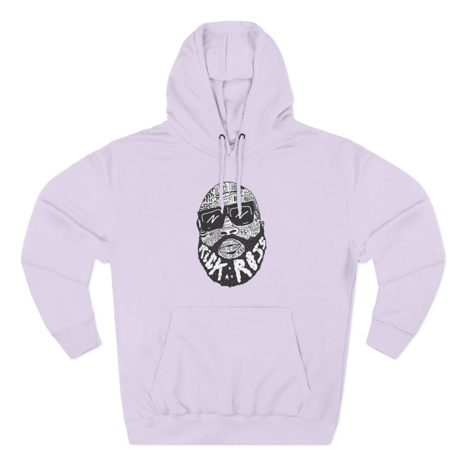 Rick Ross Three-Panel Fleece Hoodie