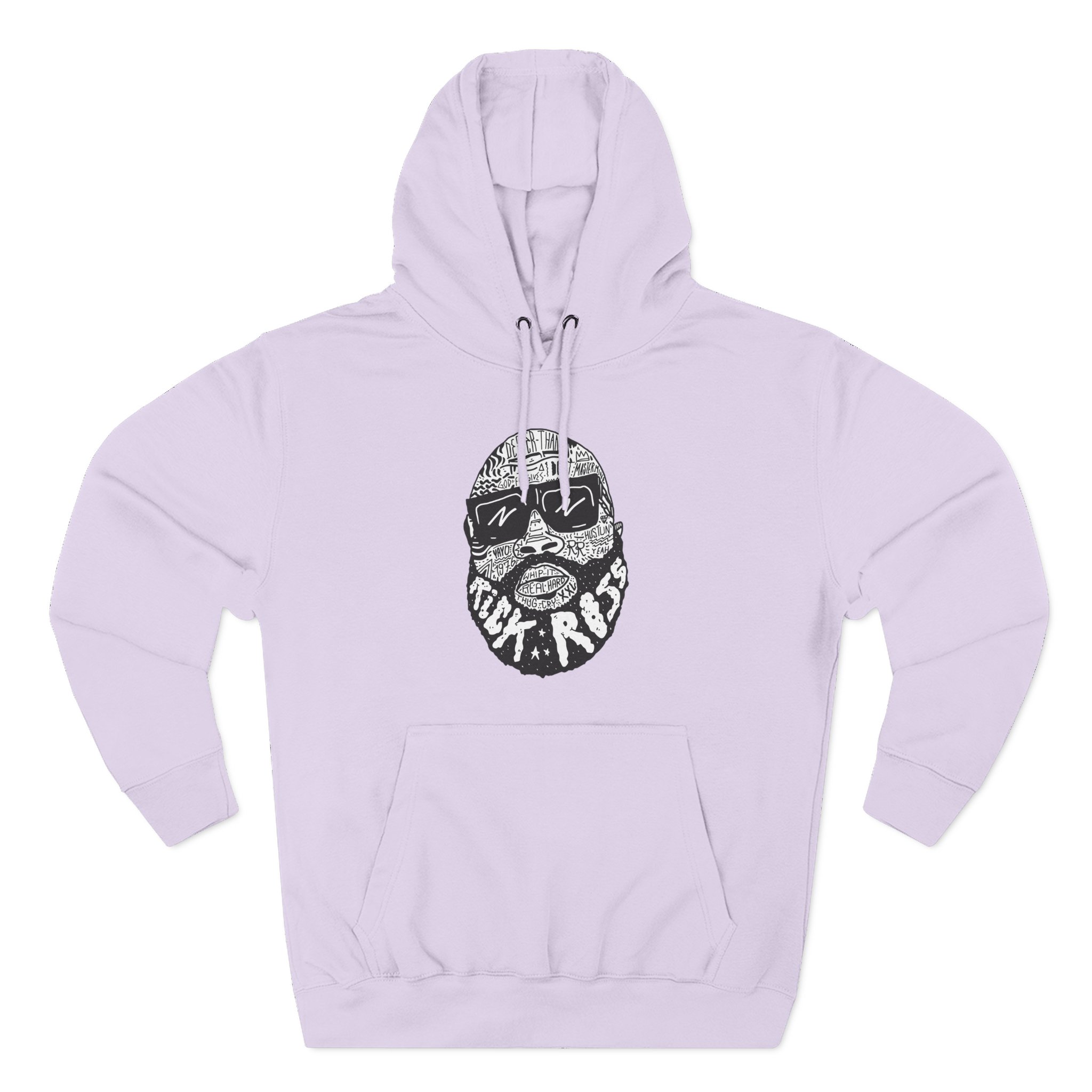 Rick Ross Three-Panel Fleece Hoodie