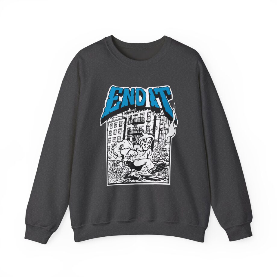 End It Unisex Heavy Blend Crewneck Sweatshirt