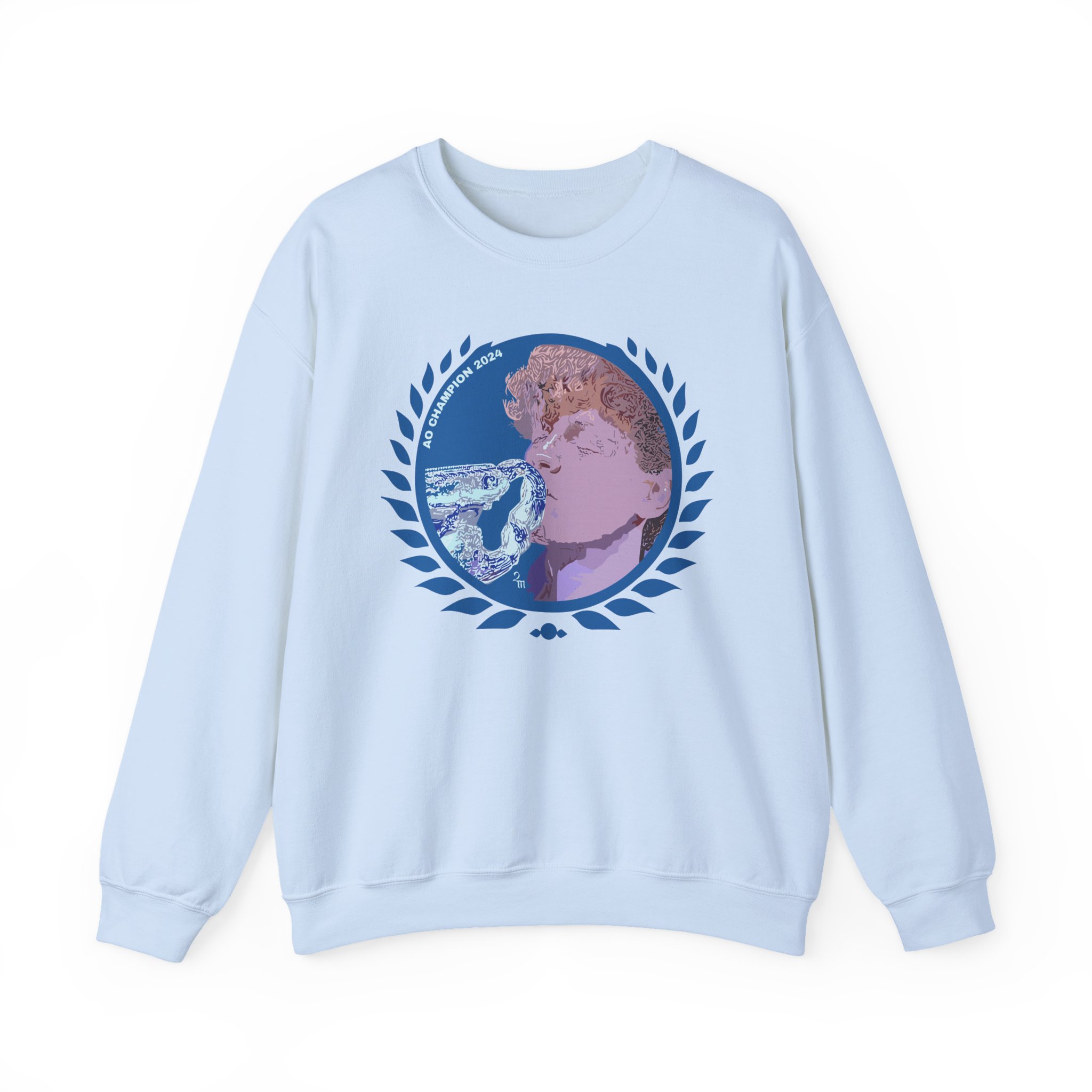 Jannik Sinner AO Champion Unisex Heavy Blendâ„¢ Crewneck Sweatshirt