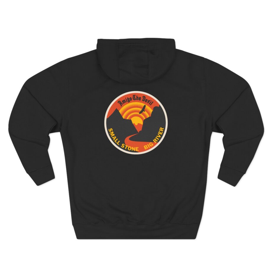 Amigo the Devil  Three-Panel Fleece Hoodie