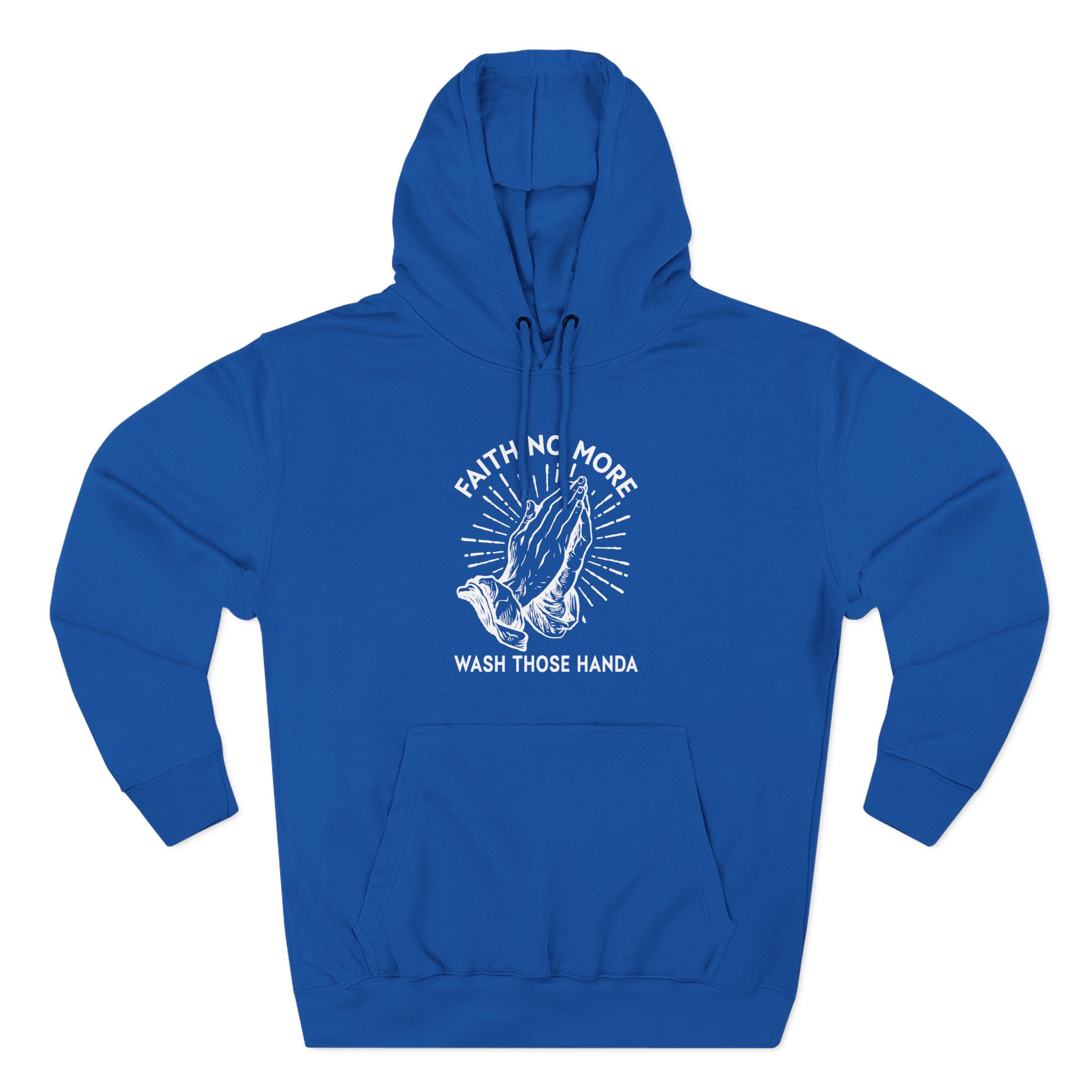Faith No More Wash Your Hands Three-Panel Fleece Hoodie