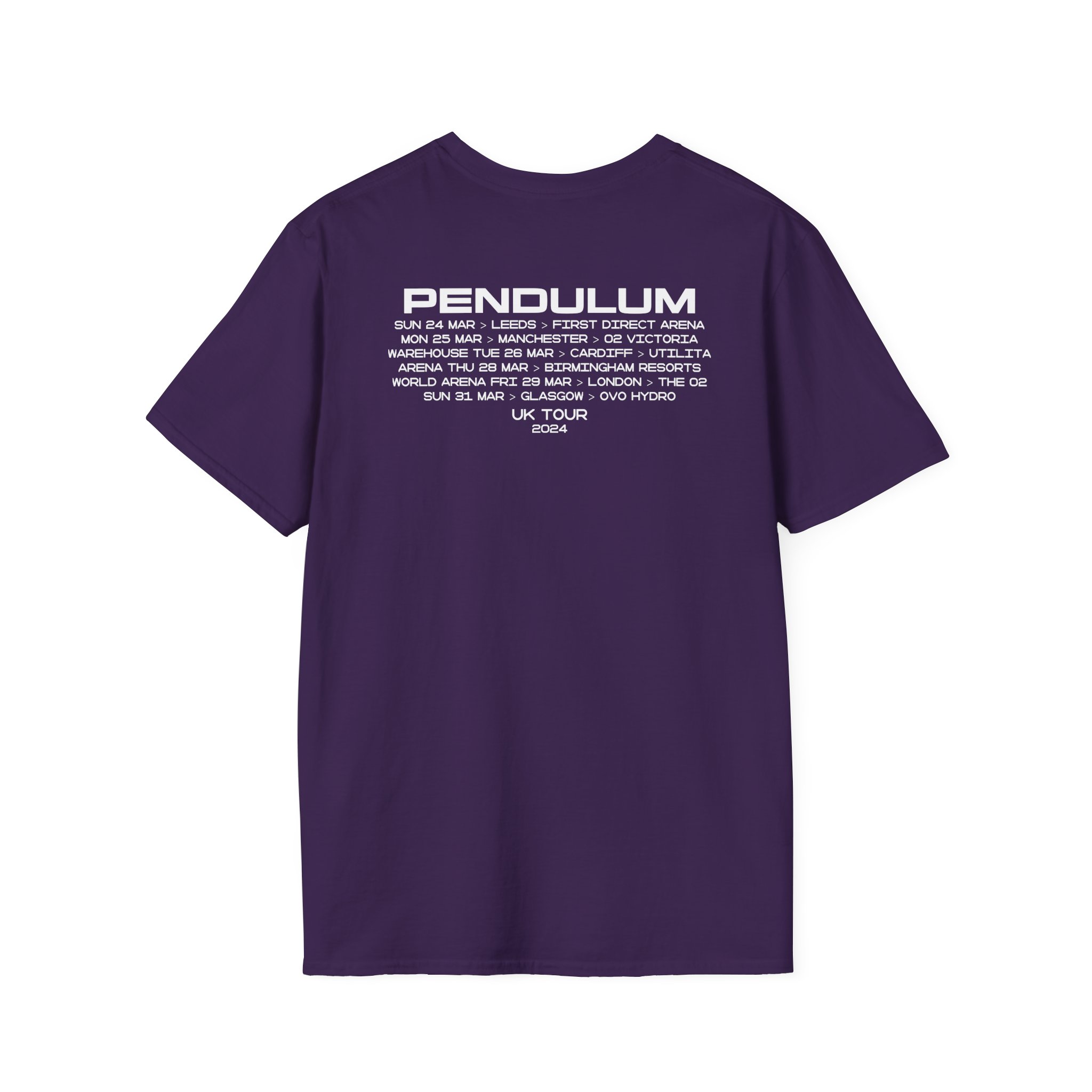 Pendulum Uk Tour Maze Unisex Softstyle T-Shirt