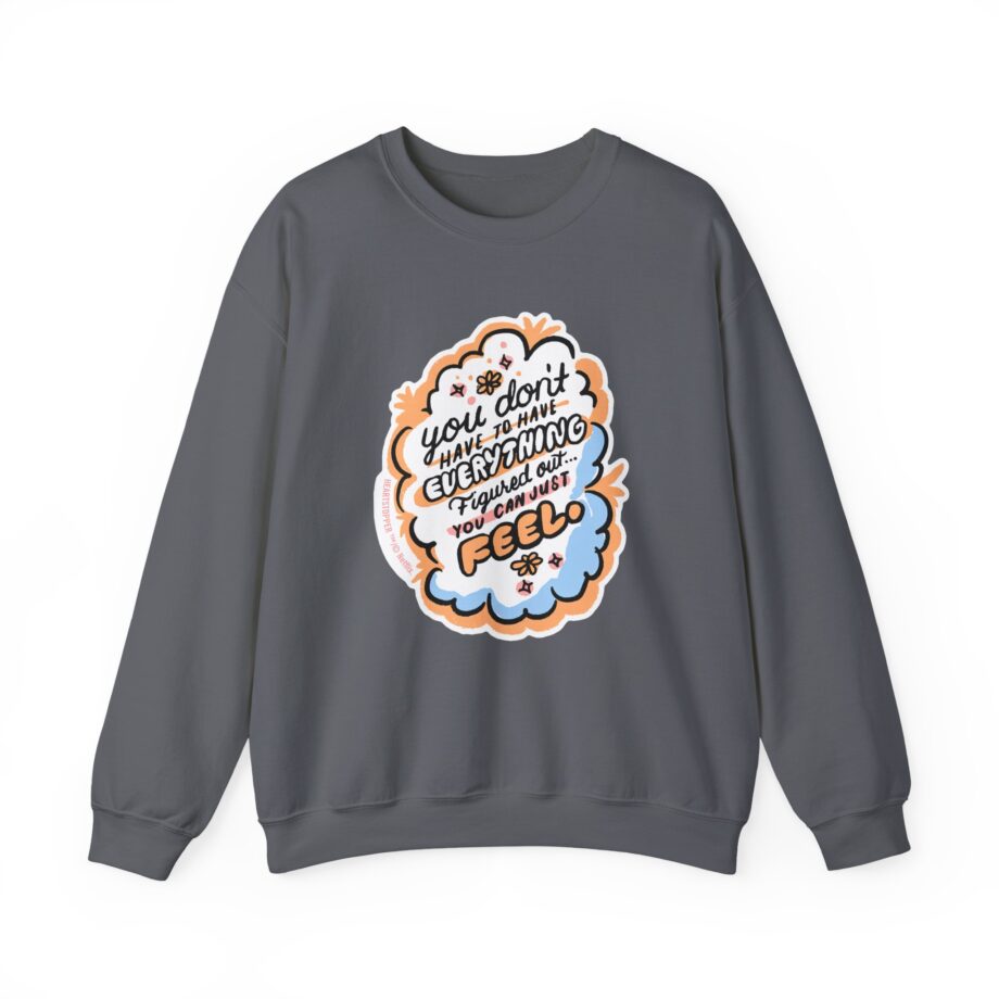 Heartstopper You Can Just Feel Unisex Heavy Blend™ Crewneck Sweatshirt