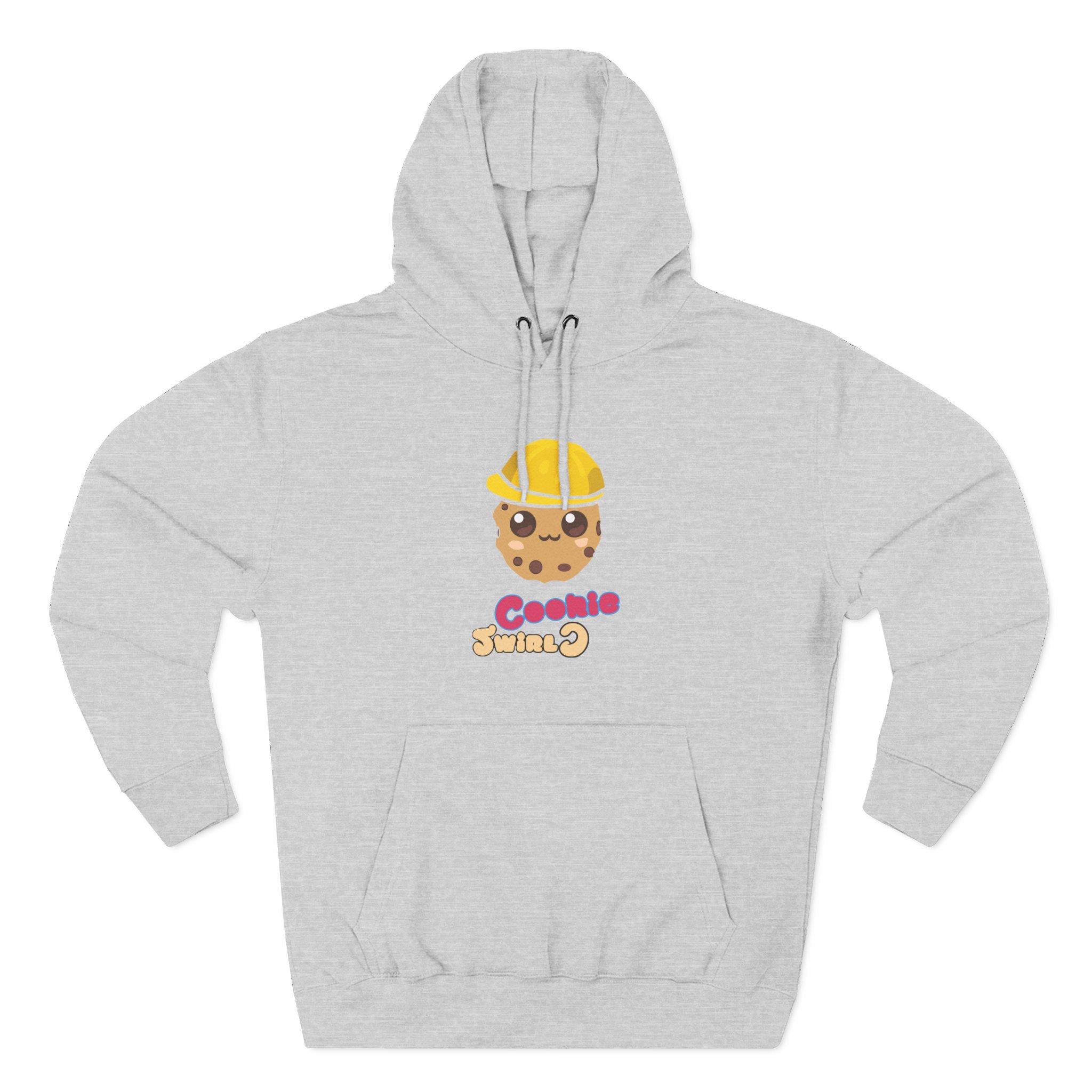 Cookieswirlc Three-Panel Fleece Hoodie