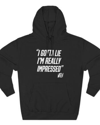 Monstermax Impressed Three-Panel Fleece Hoodie