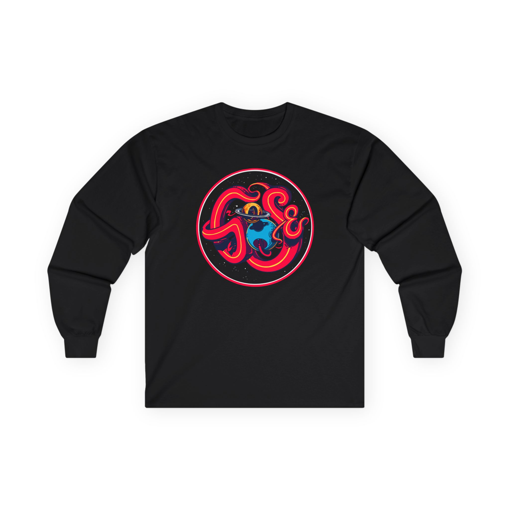 Goose Planetary Unisex Ultra Cotton Long Sleeve Tee