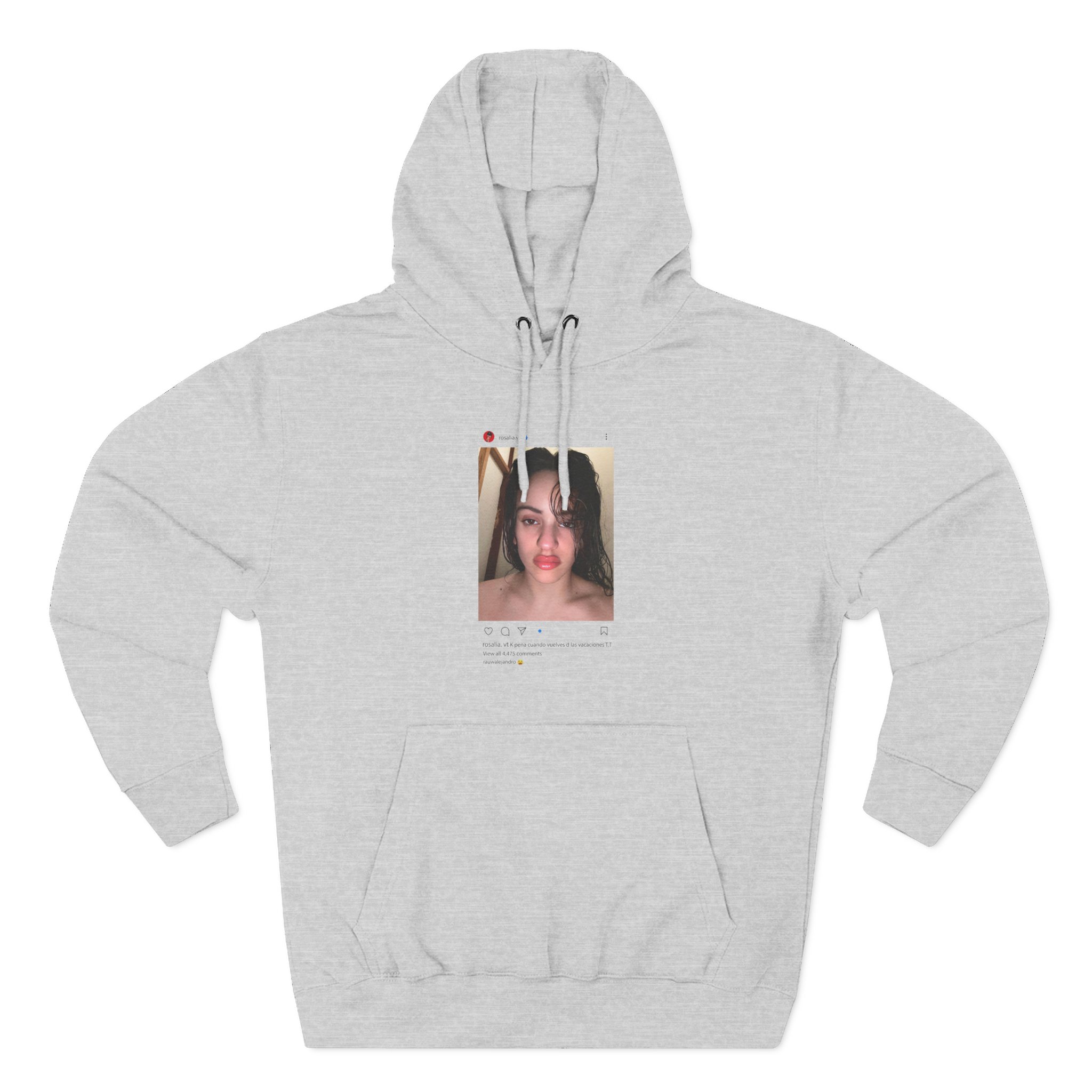 Rosalia Motomami Instagram Three-Panel Fleece Hoodie