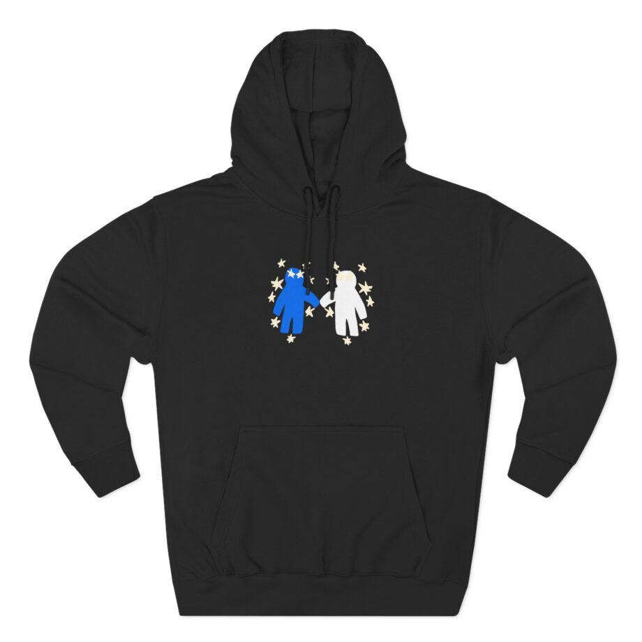 Out of Character Three-Panel Fleece Hoodie