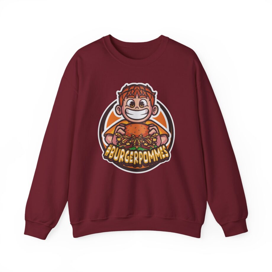 Burger Pommes Unisex Heavy Blend™ Crewneck Sweatshirt