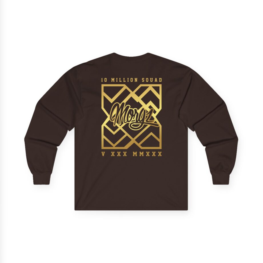 Morgz 10 Million Squad Unisex Ultra Cotton Long Sleeve Tee