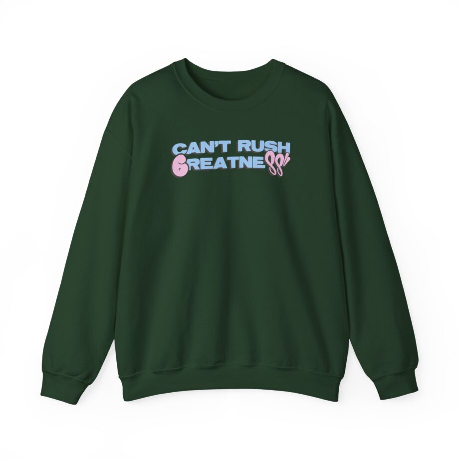 Central Cee  6Pm Can’t Rush Greatness Unisex Heavy Blend™ Crewneck Sweatshirt