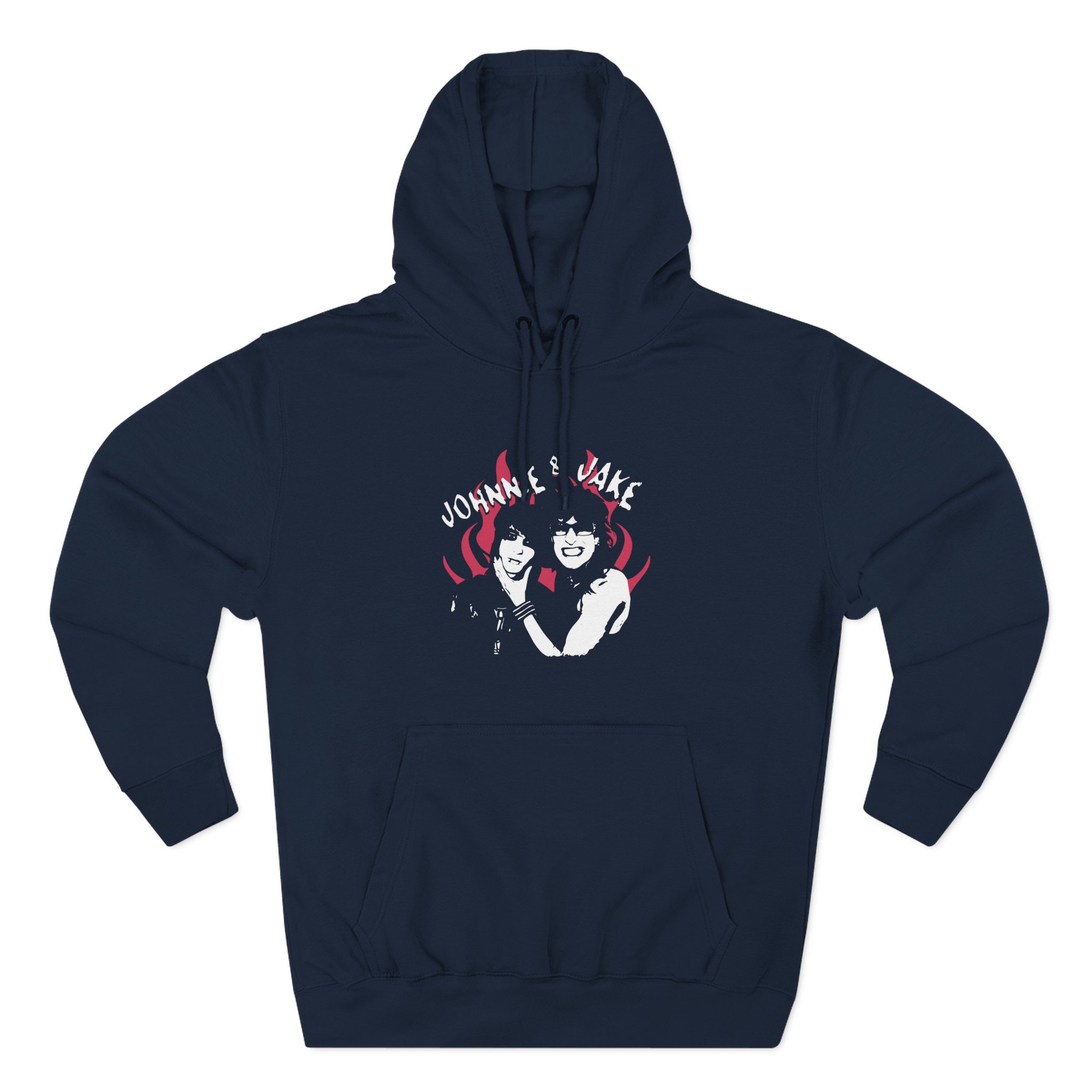 Johnnie and Jake Three-Panel Fleece Hoodie