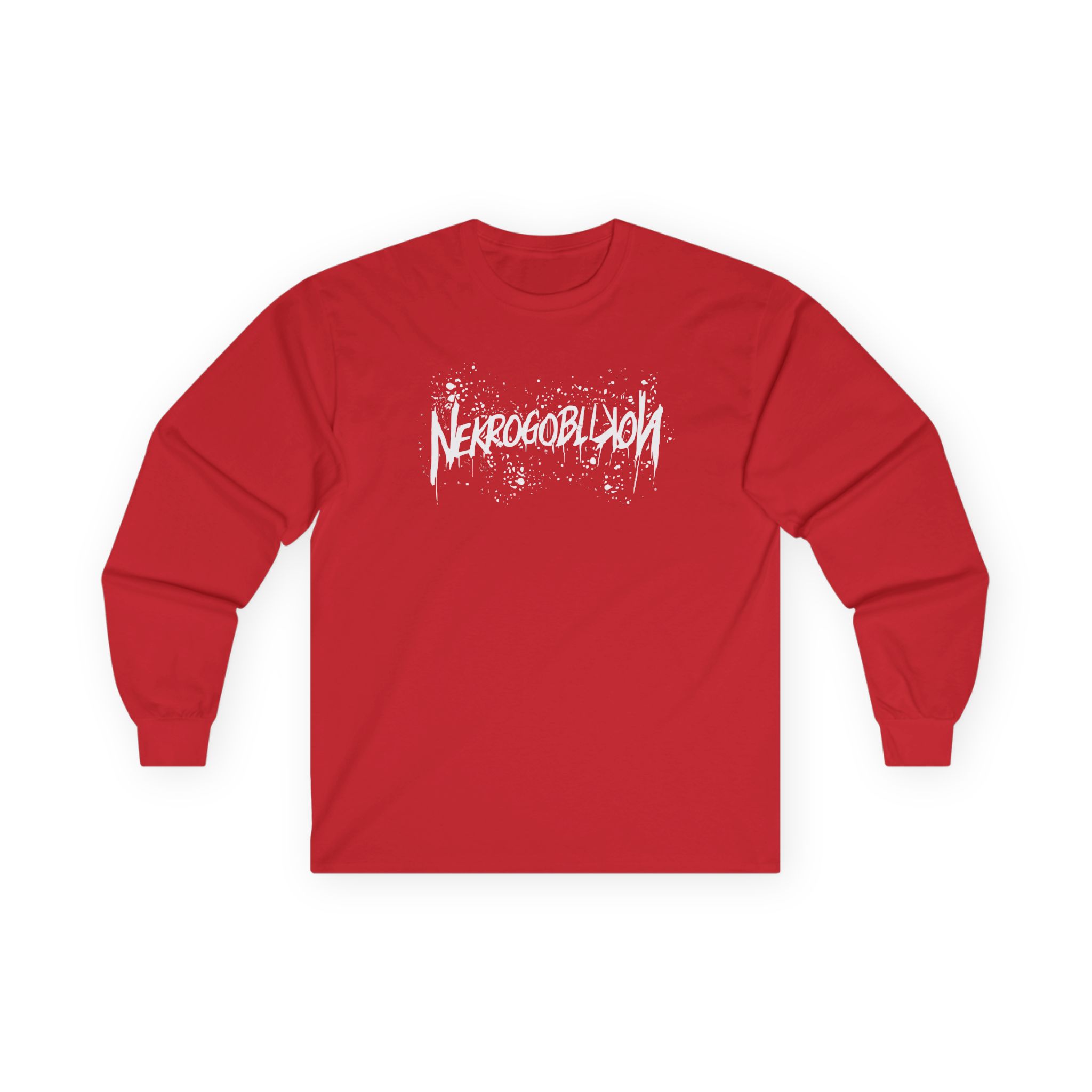 Nekrogoblikon Goblin Mode Raglan Unisex Ultra Cotton Long Sleeve Tee