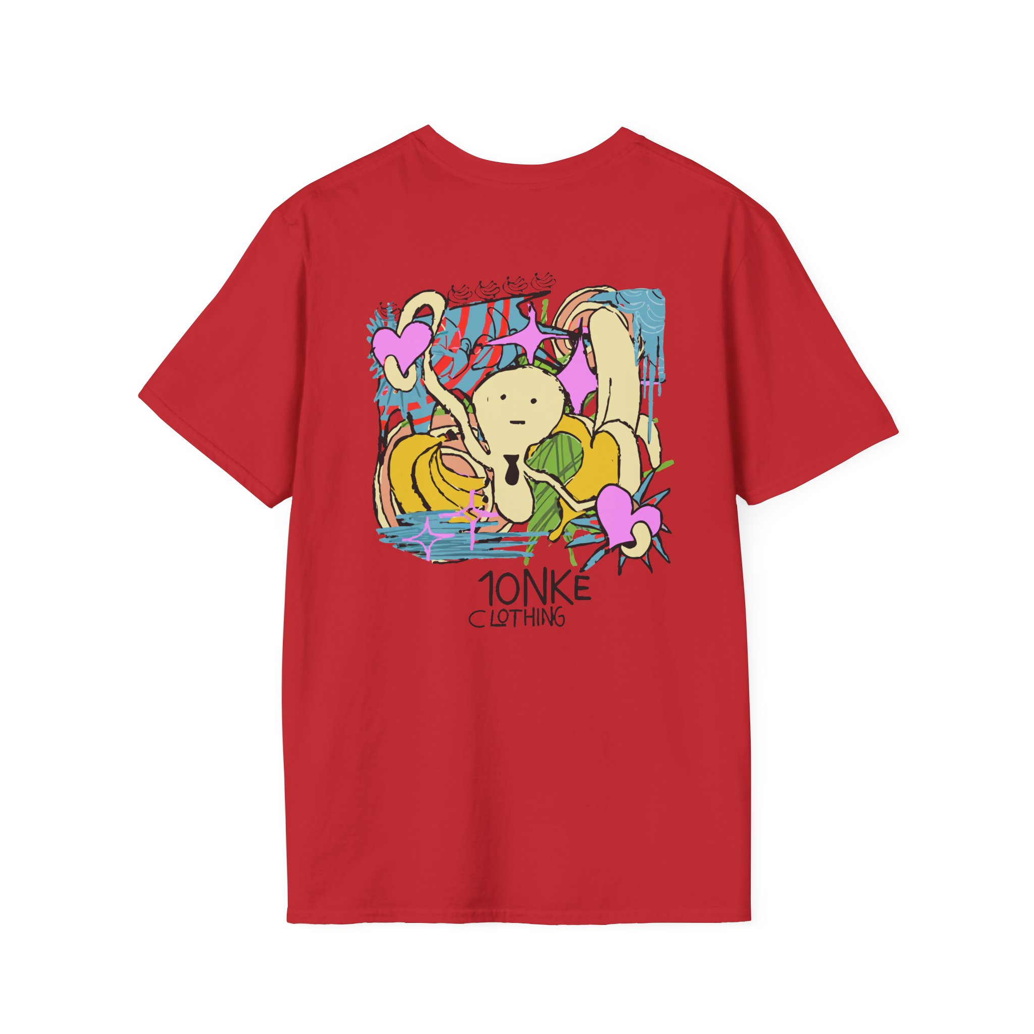 Spoonkid Basquiat Monke Unisex Softstyle T-Shirt