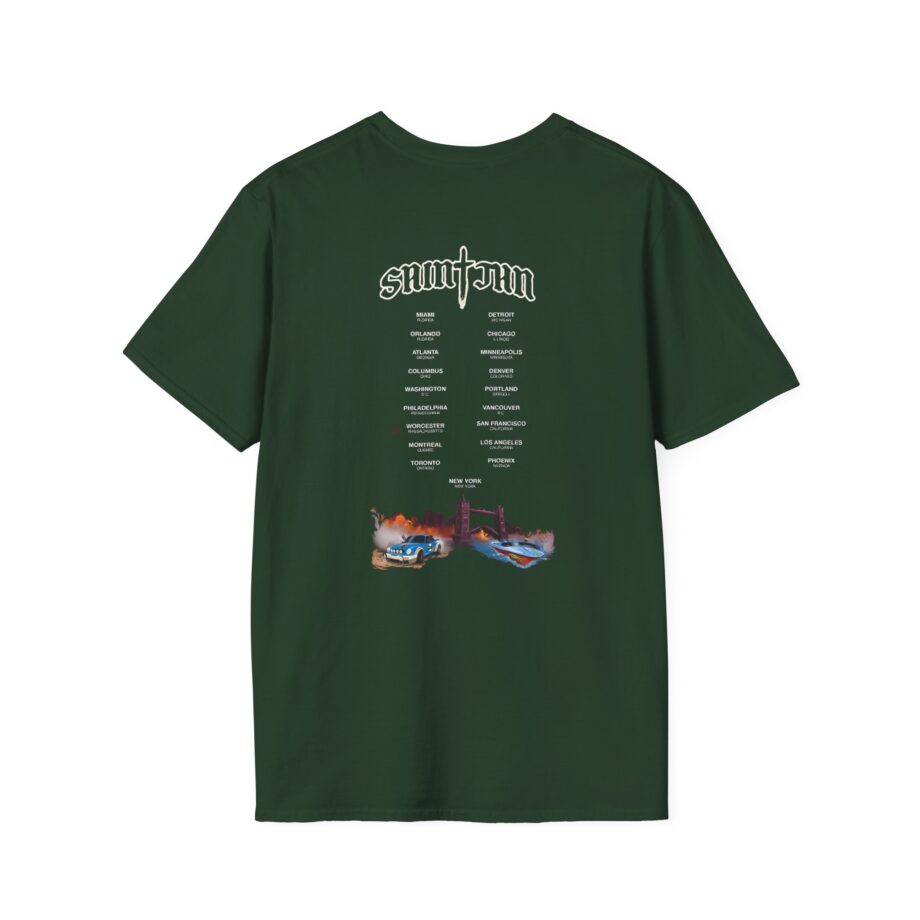 Saint JhnIgnorant Forever World Tour Unisex Softstyle T-Shirt