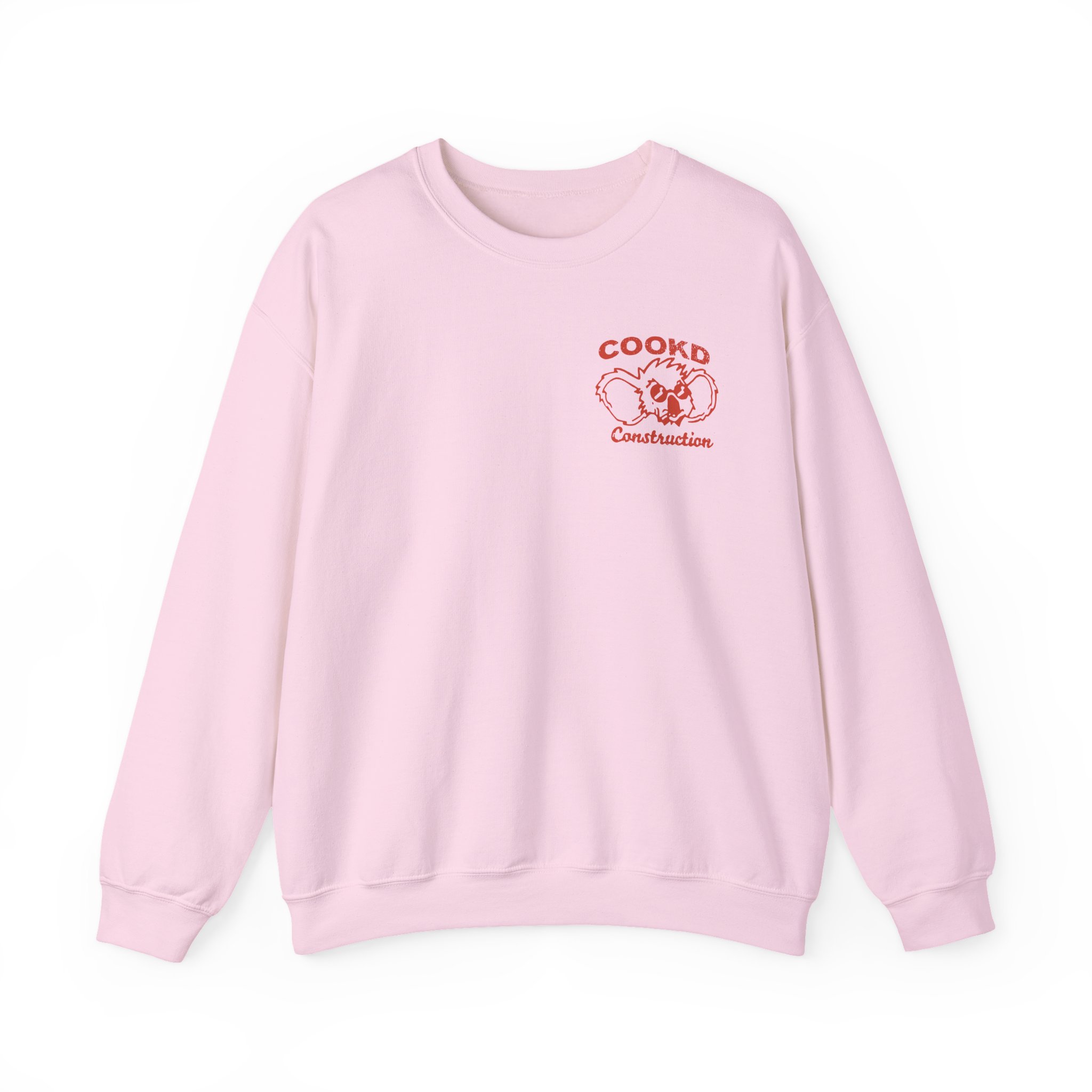 Cookd Construction Koala Unisex Heavy Blendâ„¢ Crewneck Sweatshirt