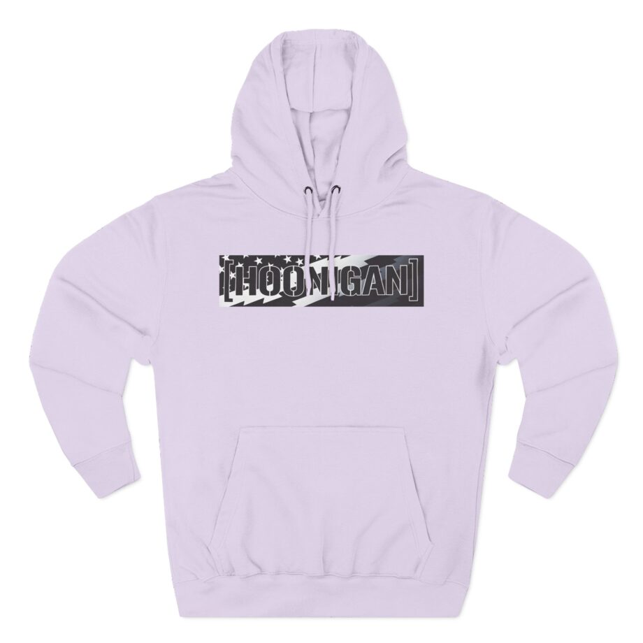Ken Block Hoonigan Stars & Stripes Censor Bar Three-Panel Fleece Hoodie