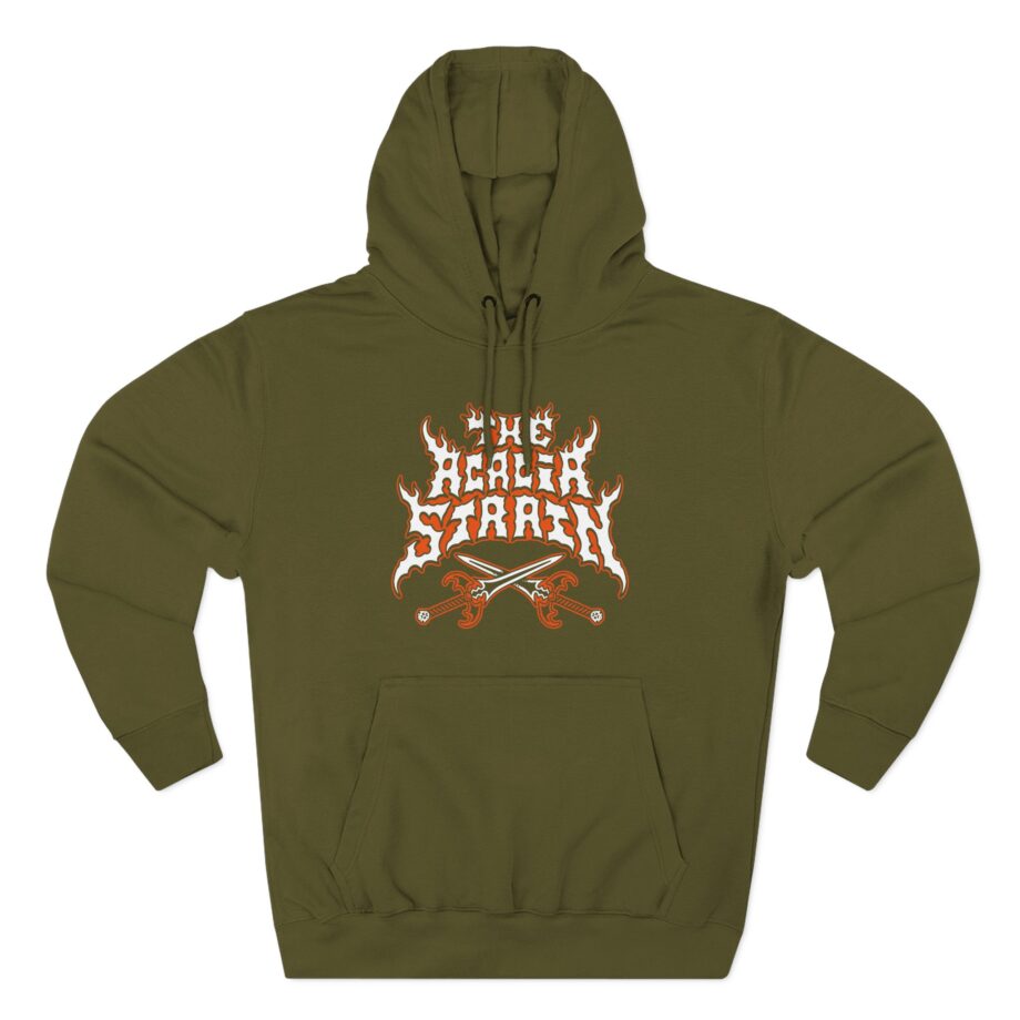 The Acacia Strain may the vodies 1 vurn light the way Three-Panel Fleece Hoodie