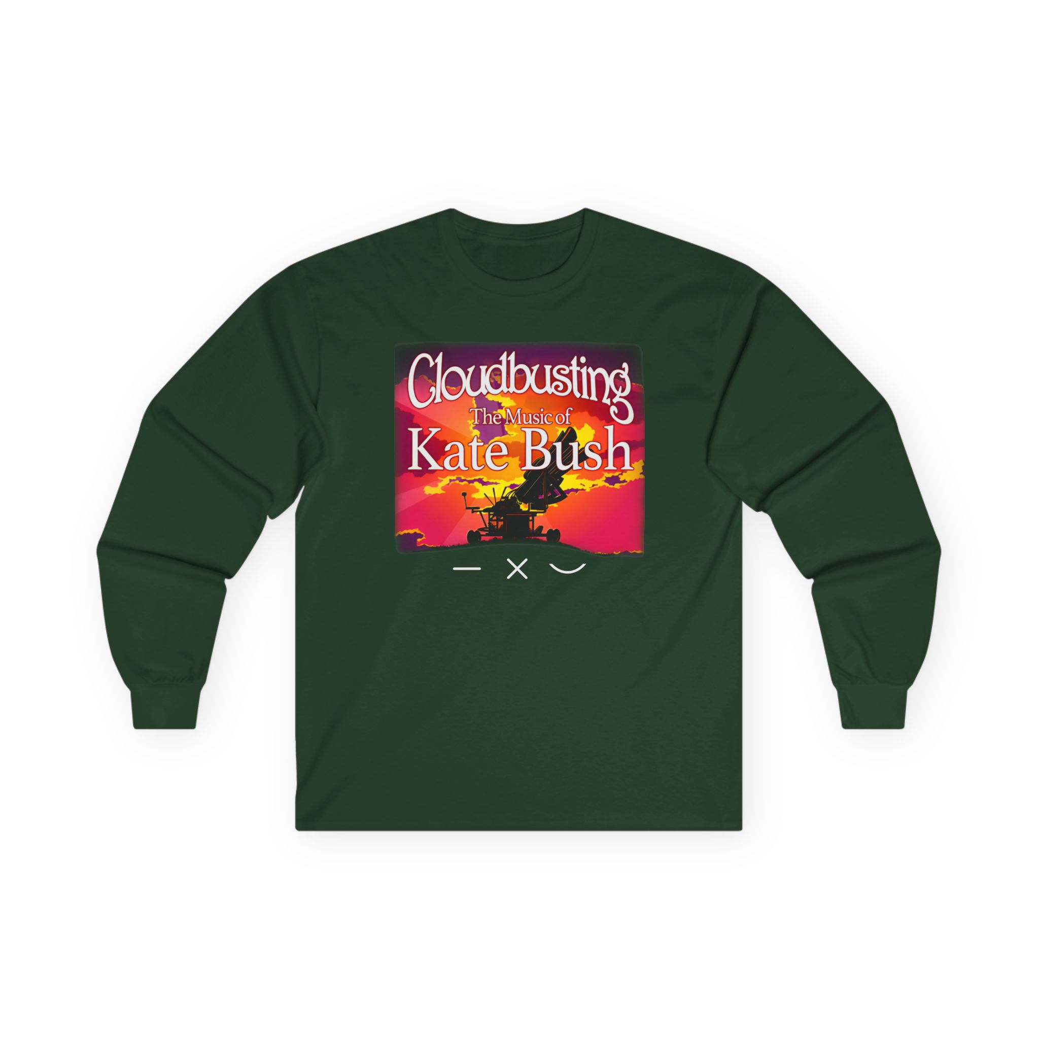 Kate Bush Line Cross Curve Unisex Ultra Cotton Long Sleeve Tee