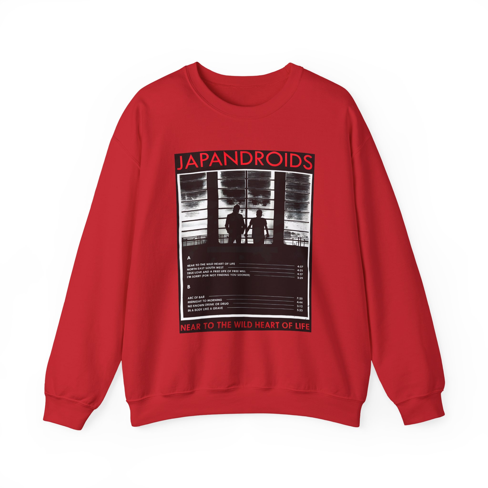 Japandroids Near to the Wild Heart of Life Unisex Heavy Blendâ„¢ Crewneck Sweatshirt