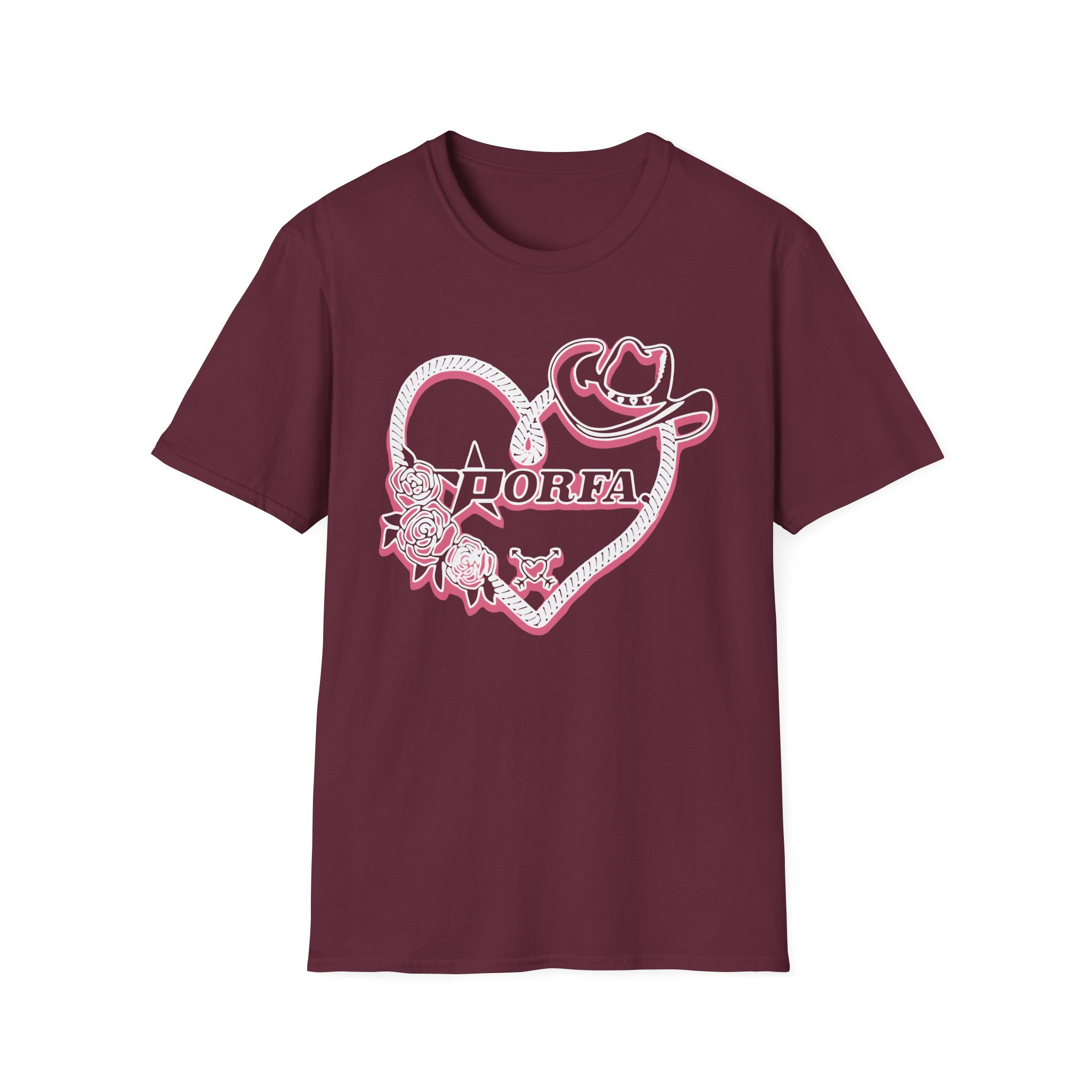 Porfa Love Lasso Unisex Softstyle T-Shirt