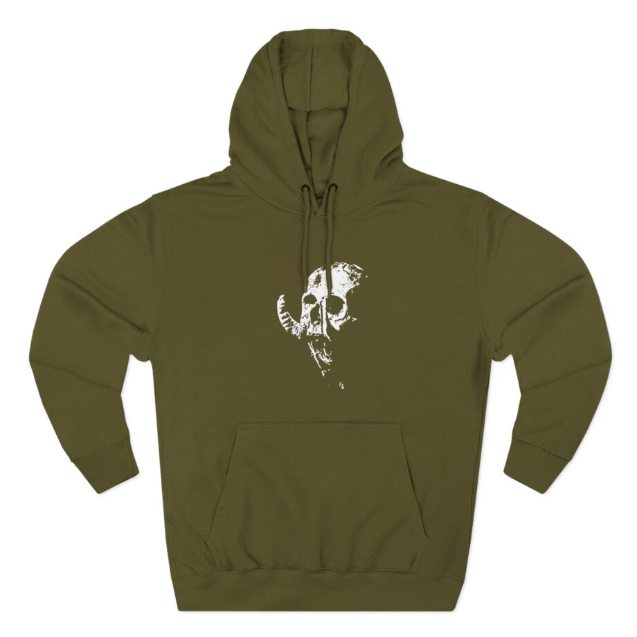Absent in Body Plague God Three-Panel Fleece Hoodie
