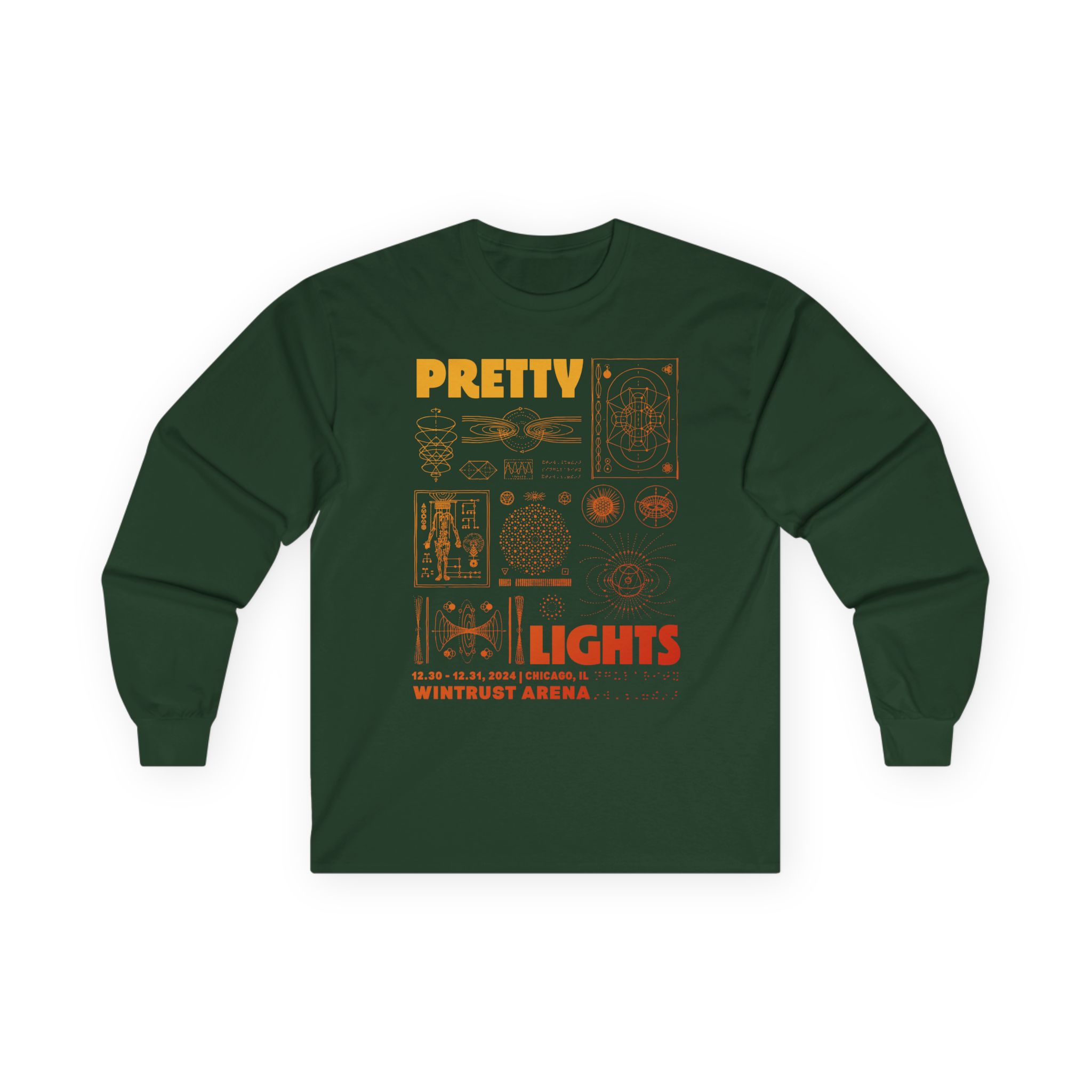 Pretty Lights Lucid Livestream @ Wintrust Arena Unisex Ultra Cotton Long Sleeve Tee