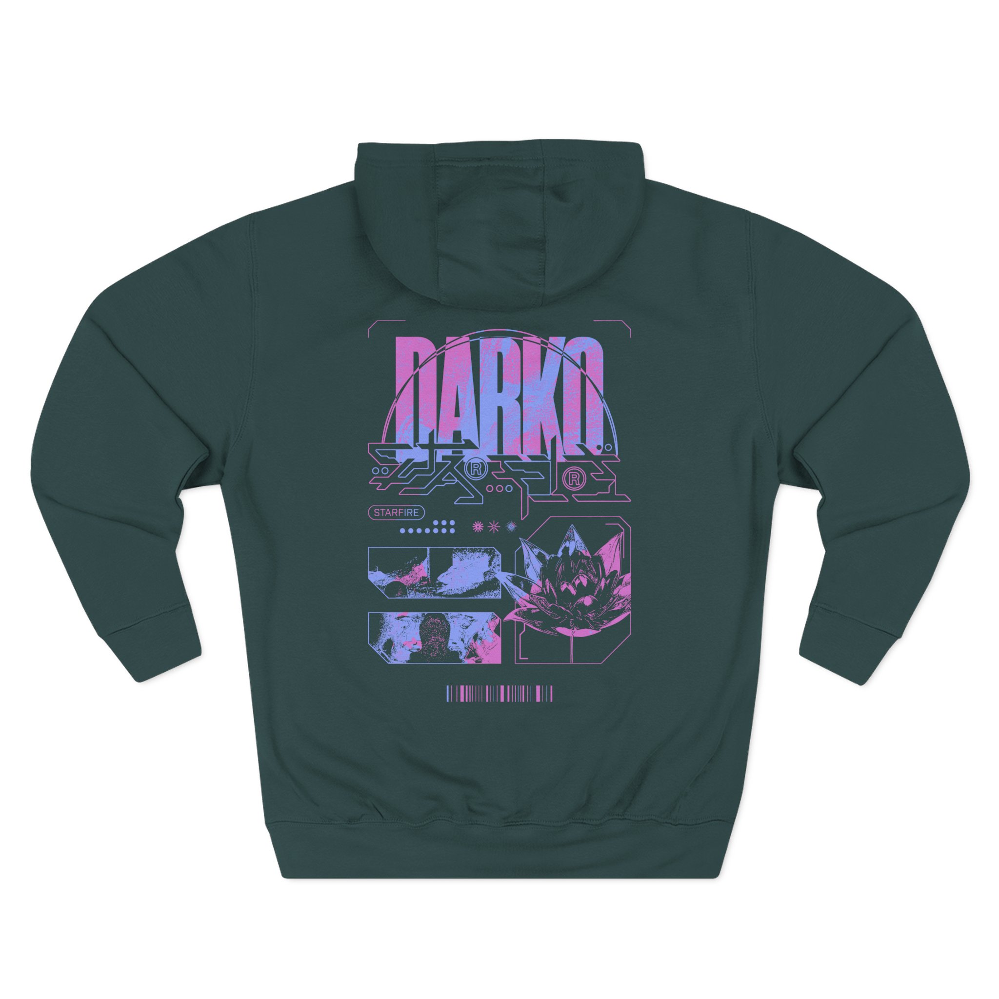 Darko Starfire Three-Panel Fleece Hoodie