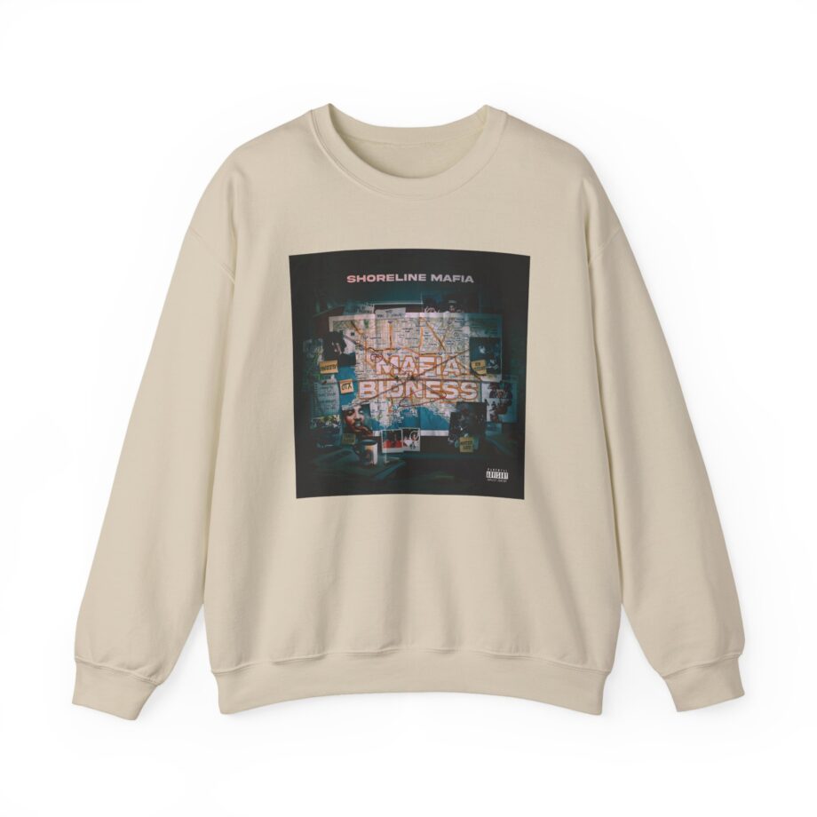 Shoreline Mafia Shoreline Bidness Unisex Heavy Blend™ Crewneck Sweatshirt