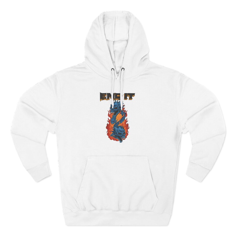 End It Three-Panel Fleece Hoodie