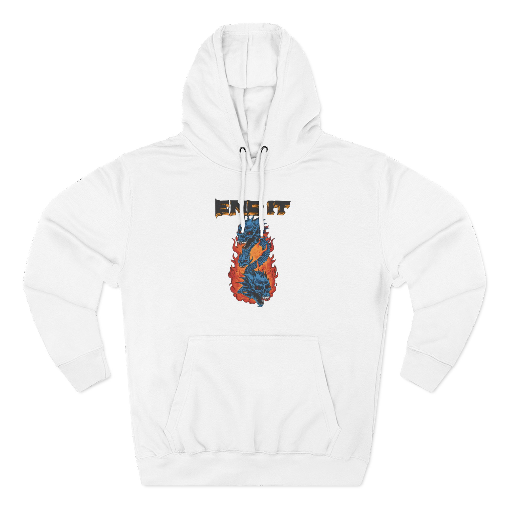 End It Three-Panel Fleece Hoodie