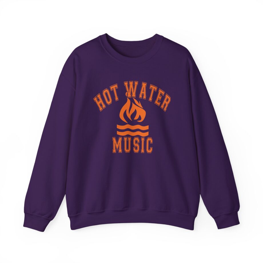 Hot Water Music College Flame Unisex Heavy Blend™ Crewneck Sweatshirt