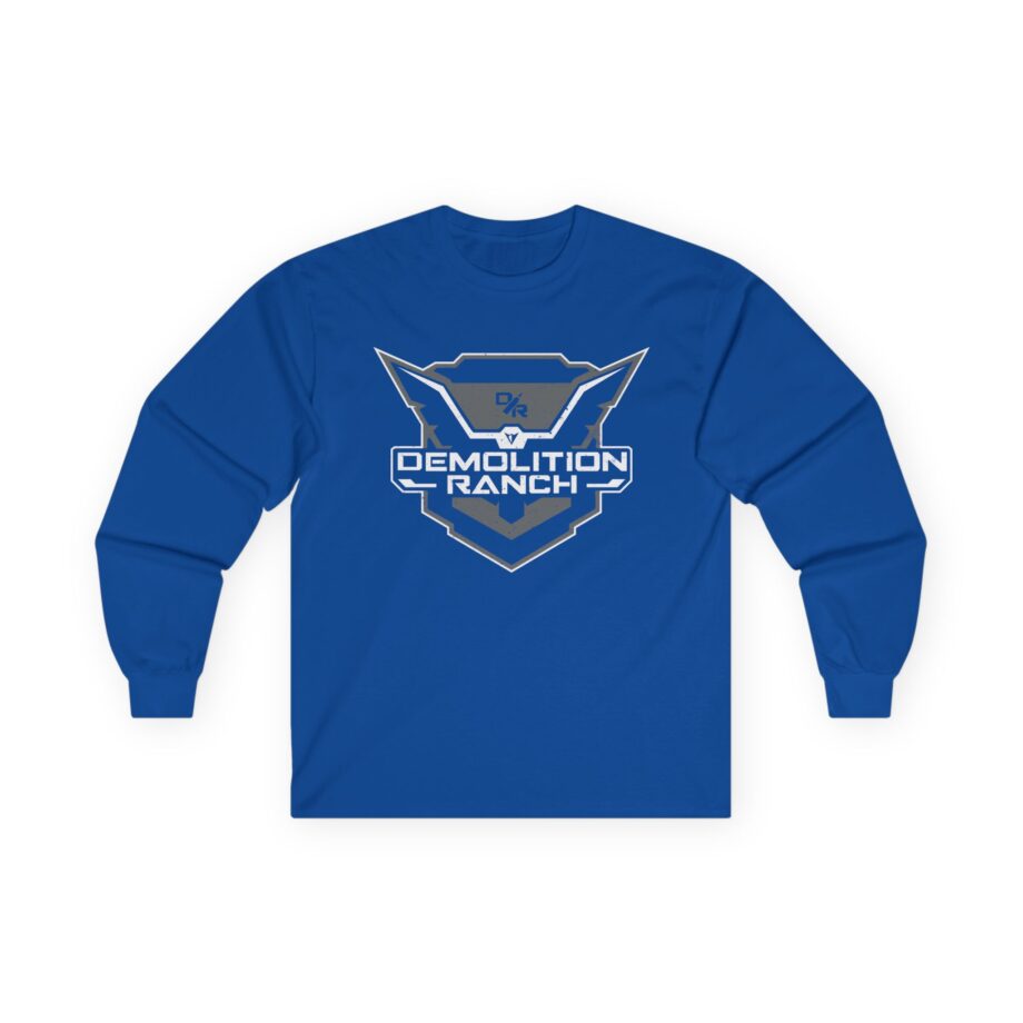 Demolition Ranch Monochrome Shield Unisex Ultra Cotton Long Sleeve Tee