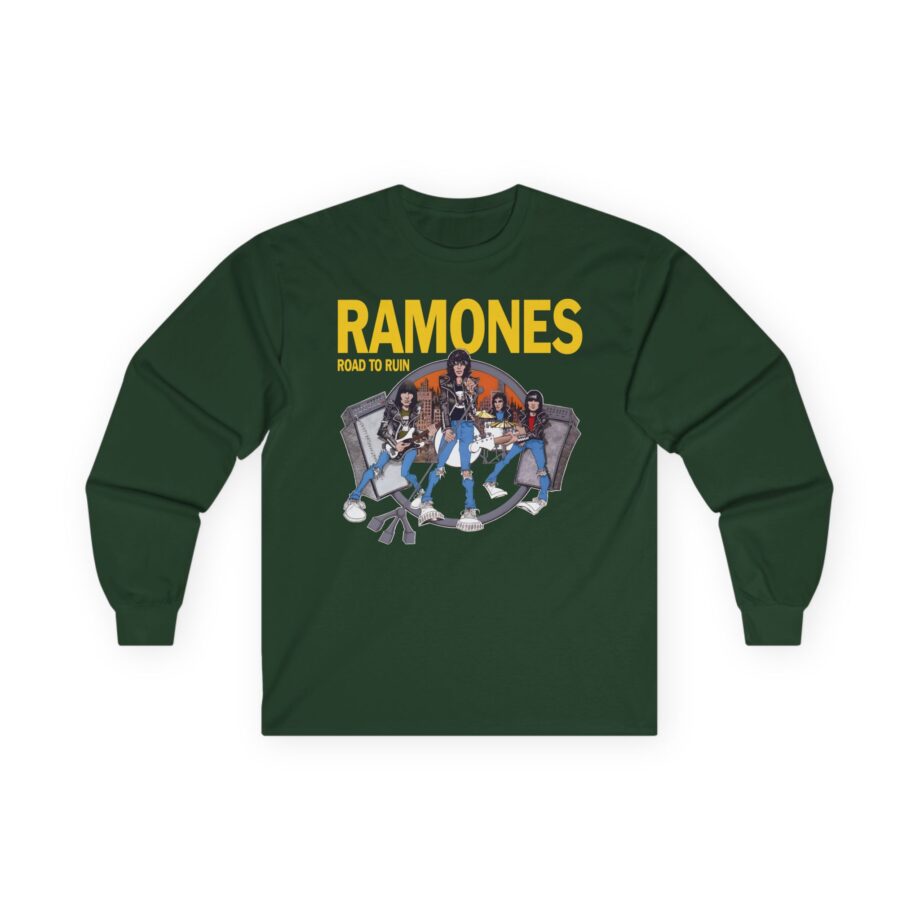 Ramones Ramones I Wanna Be Sedated Unisex Ultra Cotton Long Sleeve Tee