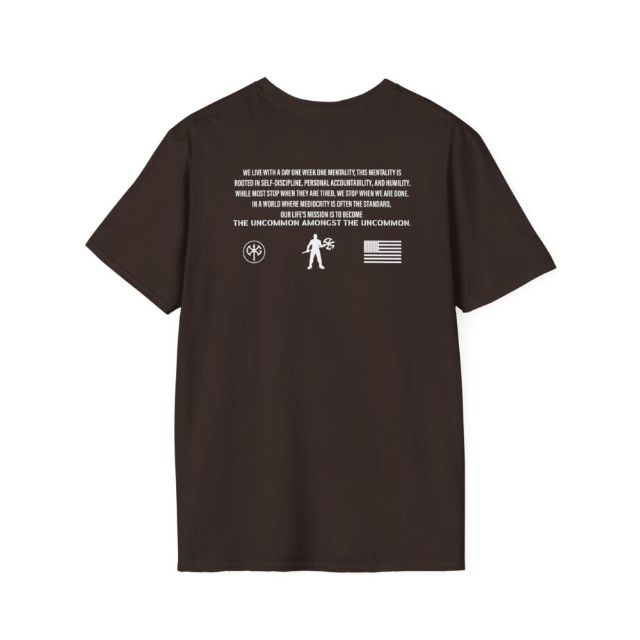 David Goggins Ethos Slogan Unisex Softstyle T-Shirt