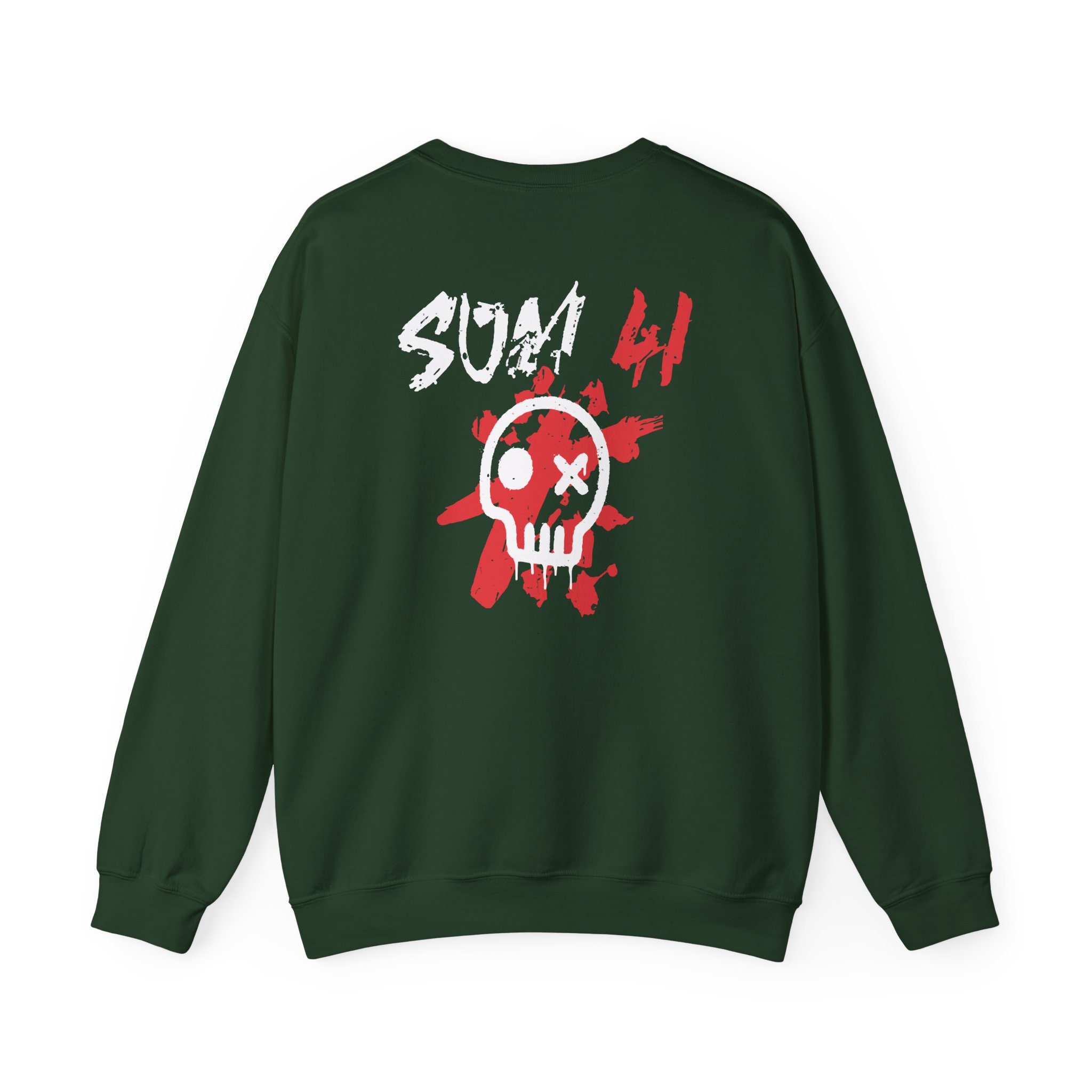 Sum 41 Skull Unisex Heavy Blendâ„¢ Crewneck Sweatshirt