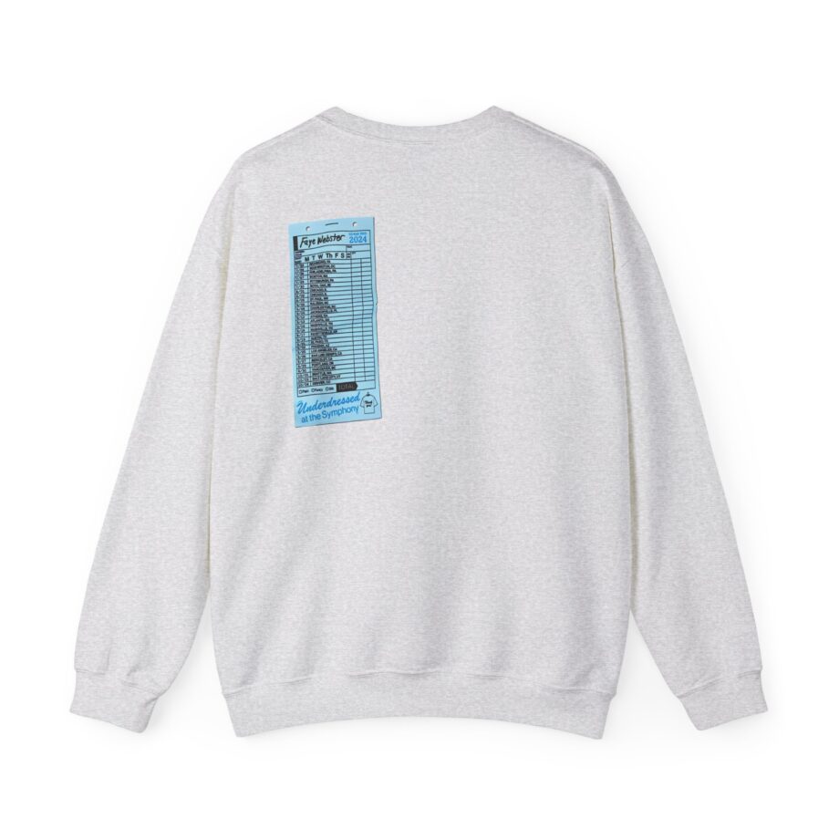 Faye Webster Underdressed at the Symphony 2024 Tour Unisex Heavy Blend™ Crewneck Sweatshirt