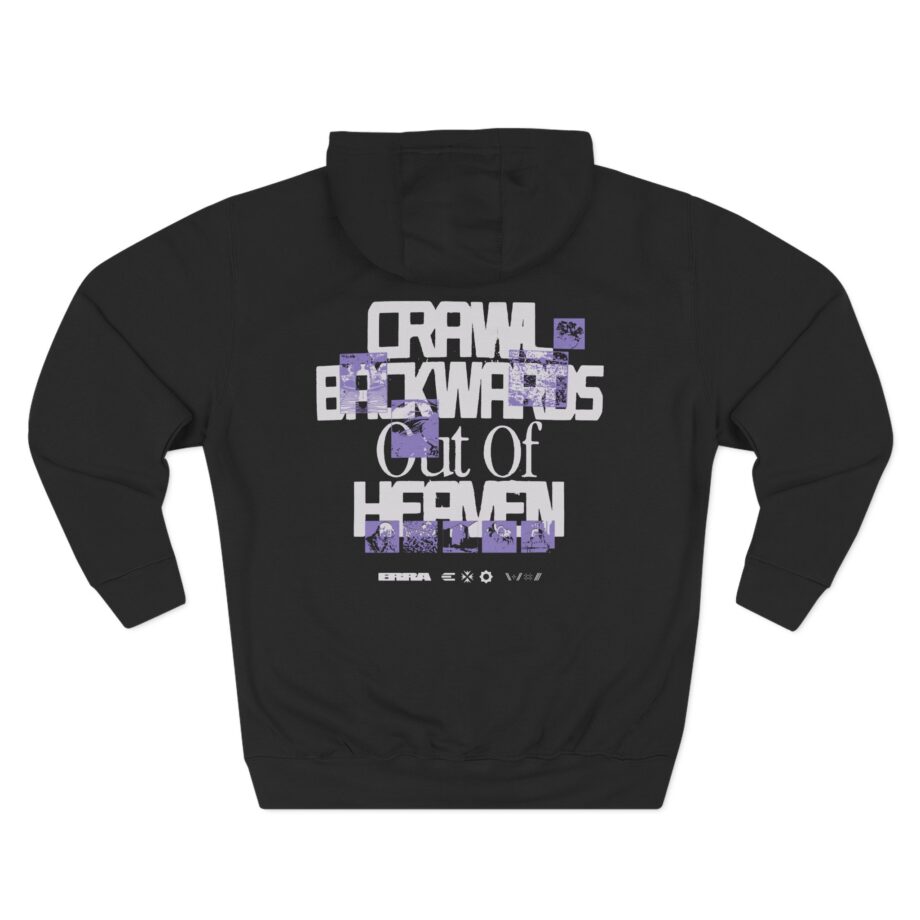 Erra Crawl Backwards Out of Heaven Three-Panel Fleece Hoodie