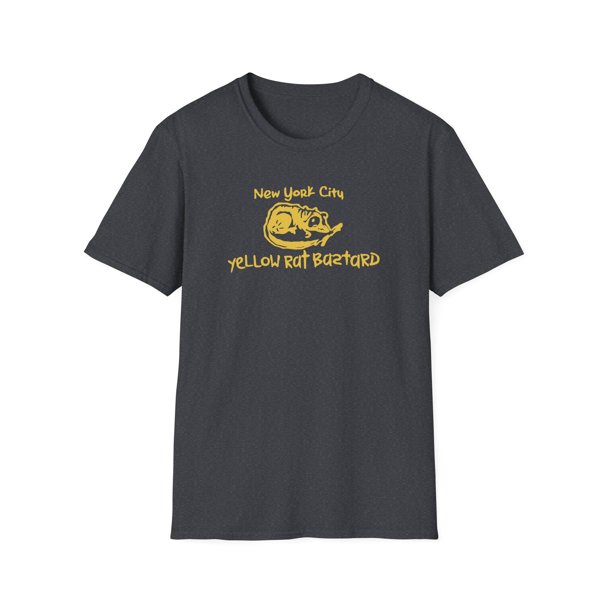 Ishowspeed John Galt Nyc Yellow Rat Bastard Unisex Softstyle T-Shirt