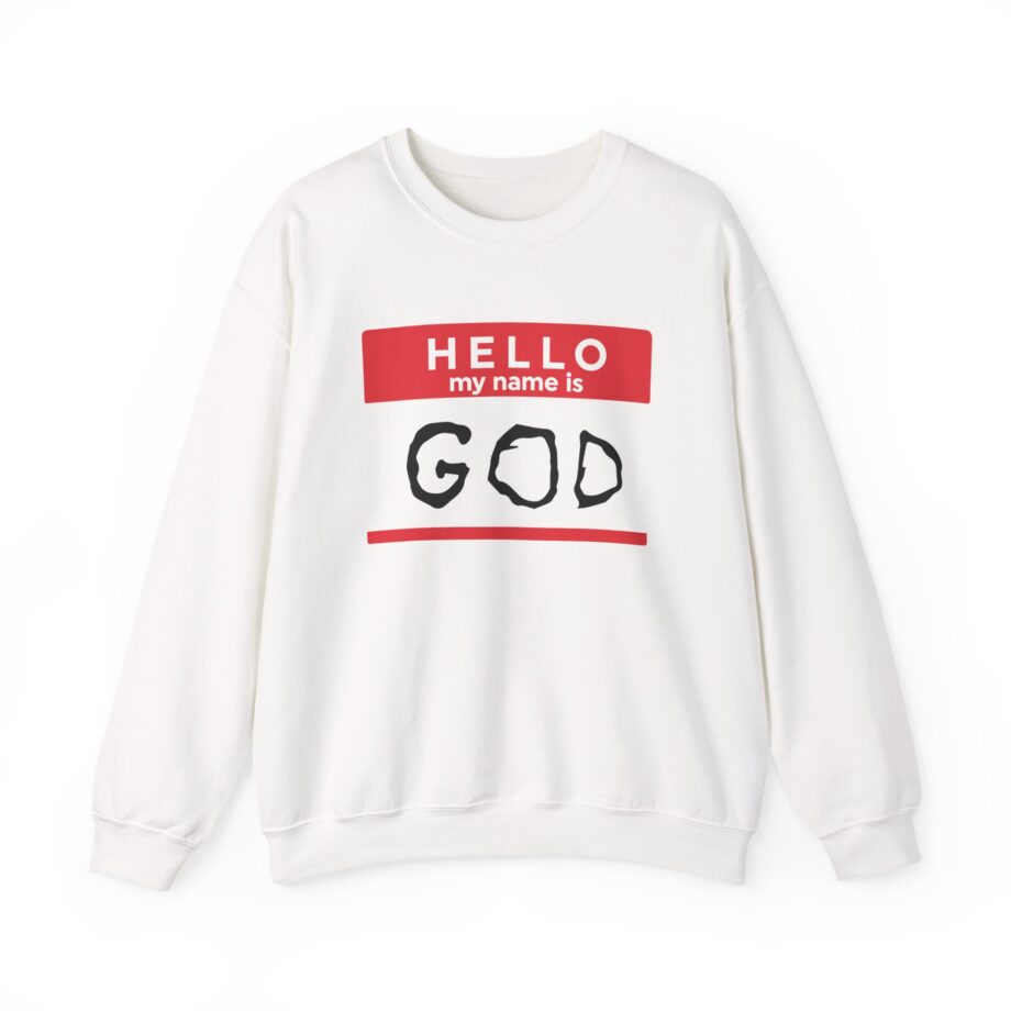 Aphex Twin Hello My Name is God Unisex Heavy Blend™ Crewneck Sweatshirt