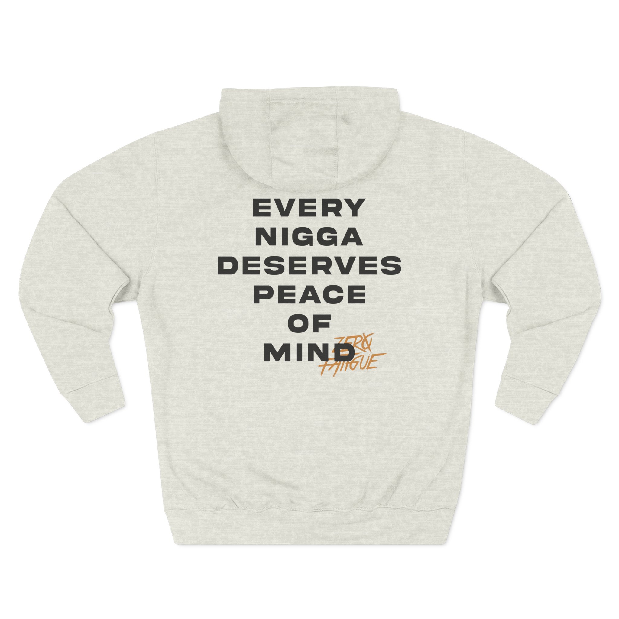 Smino Every Nigga Deserves Peace of Mind Three-Panel Fleece Hoodie