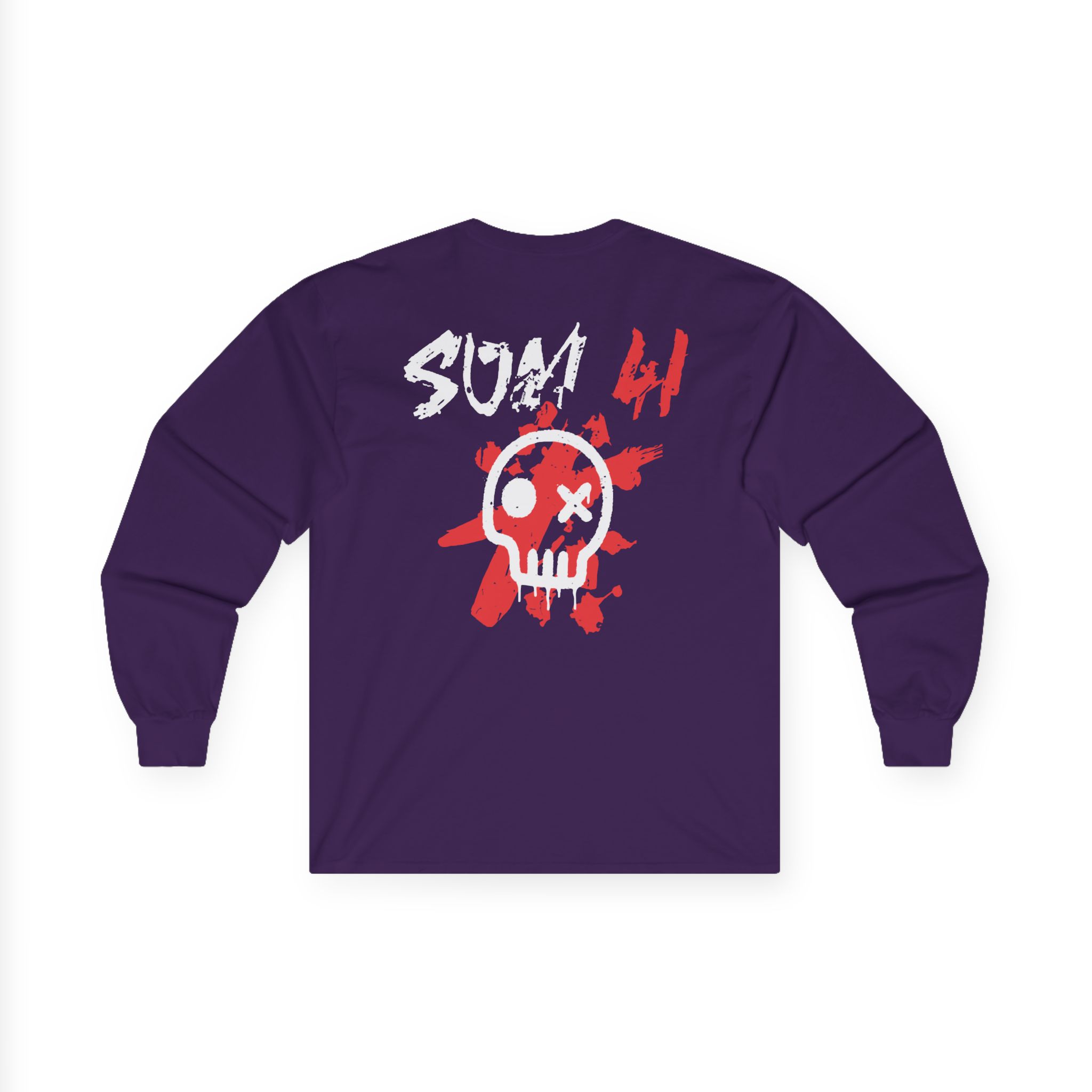Sum 41 Skull Unisex Ultra Cotton Long Sleeve Tee