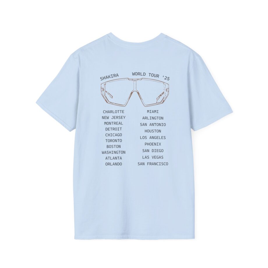 Shakira Sunglasses Unisex Softstyle T-Shirt