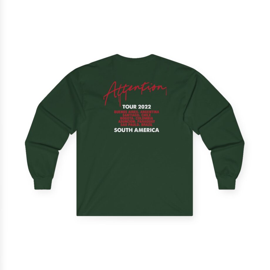 Miley Cyrus Serving Face South America Tour Unisex Ultra Cotton Long Sleeve Tee