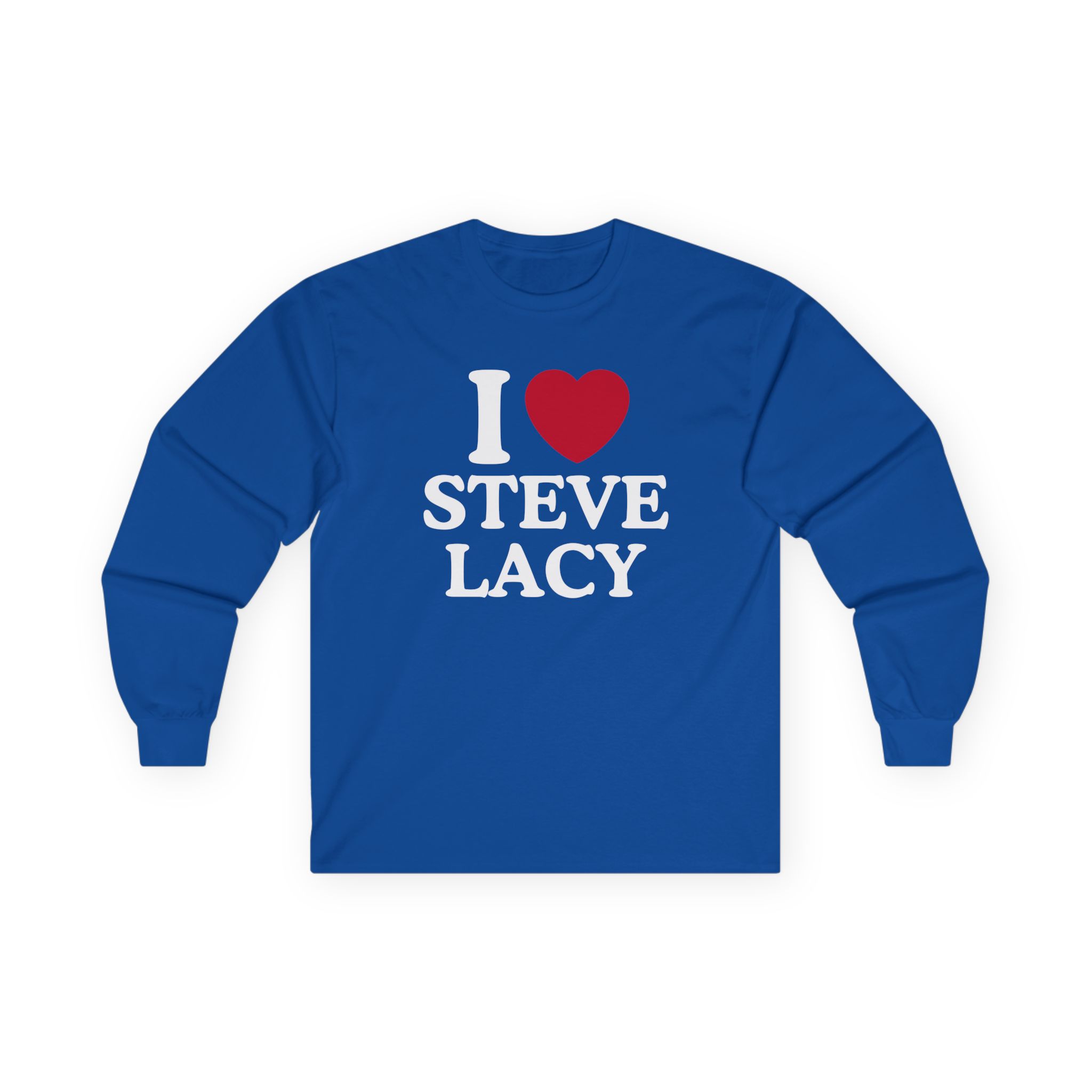 Steve Lacy I Love Unisex Ultra Cotton Long Sleeve Tee