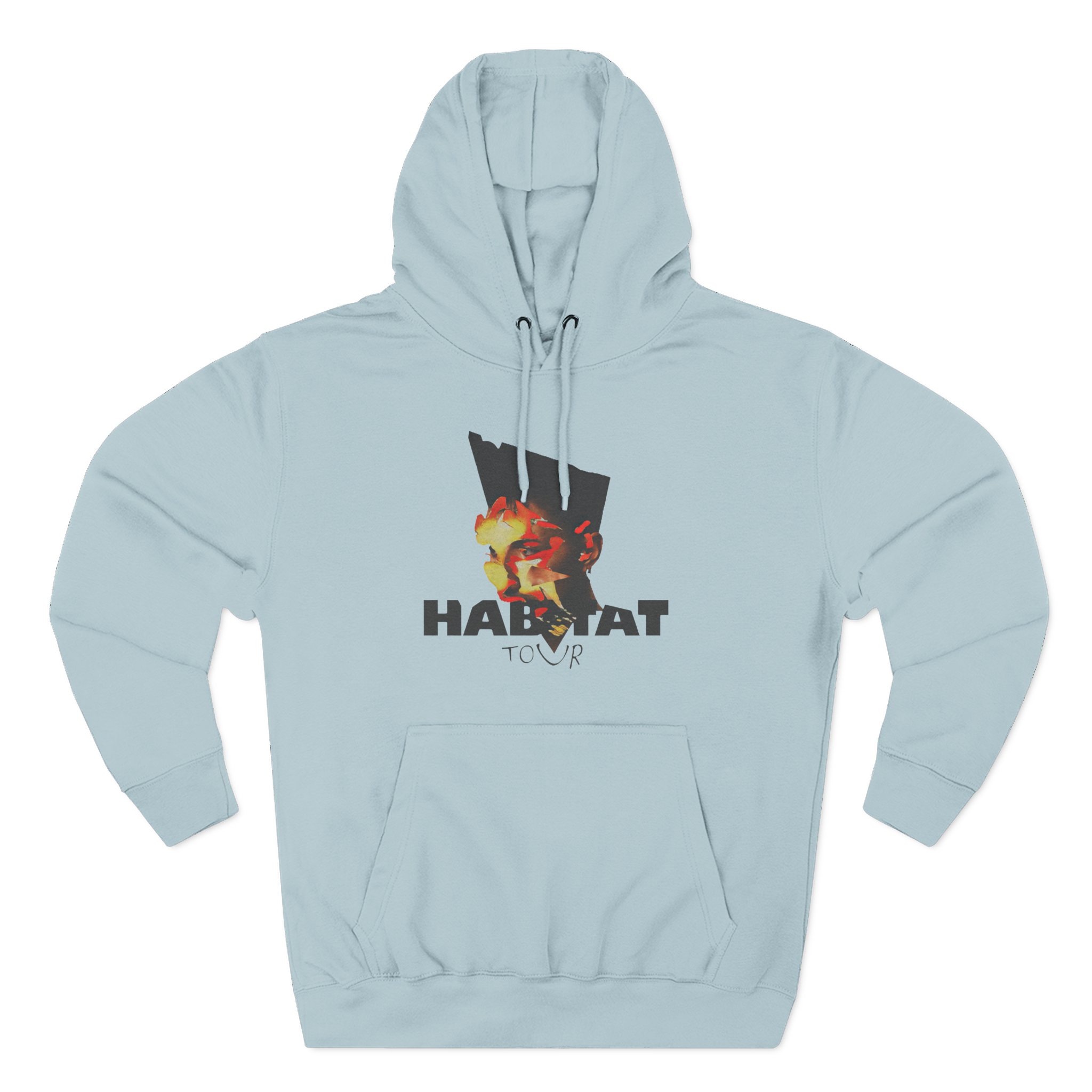 Nayt Three-Panel Fleece Hoodie