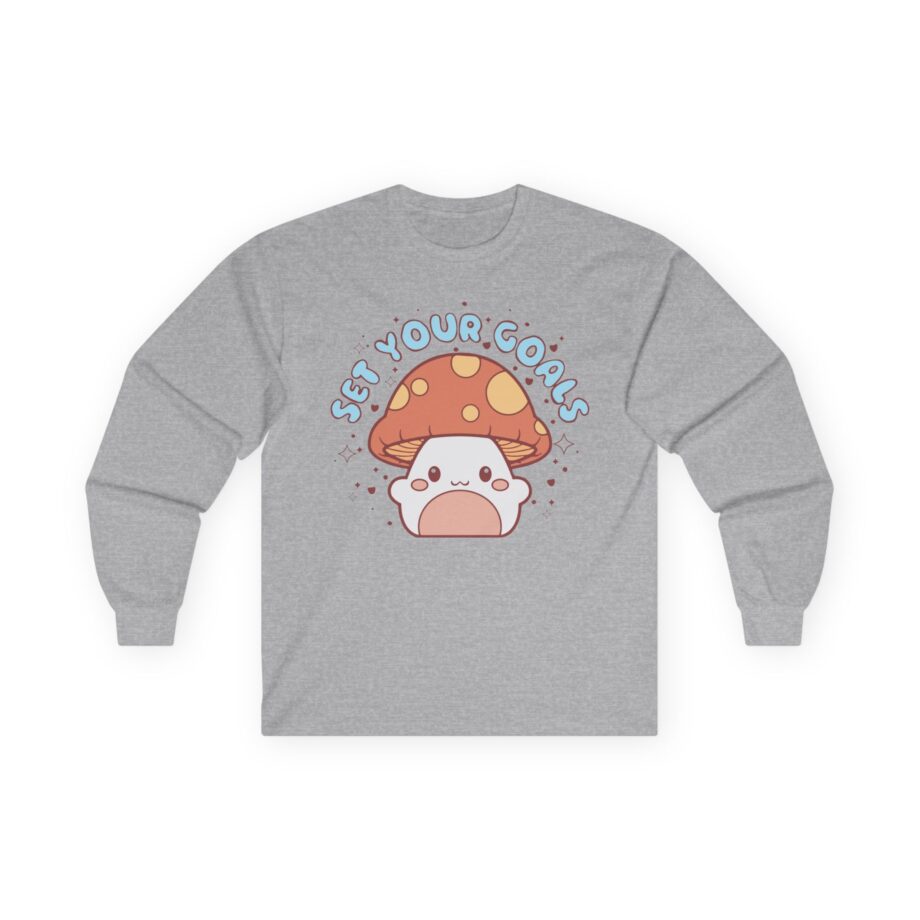 Set Your Goals Shroom Unisex Ultra Cotton Long Sleeve Tee